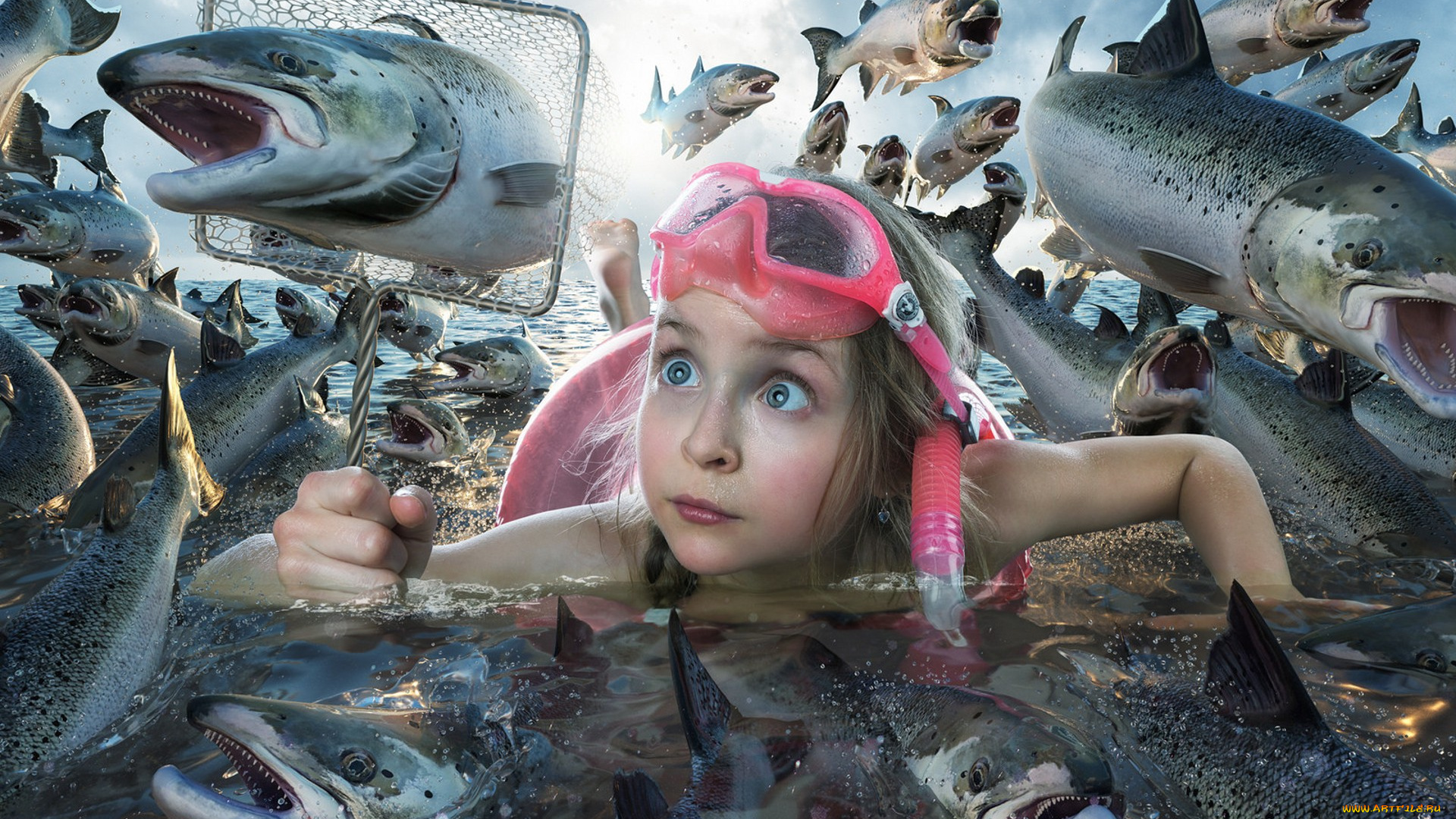 юмор, и, приколы, рыбачка