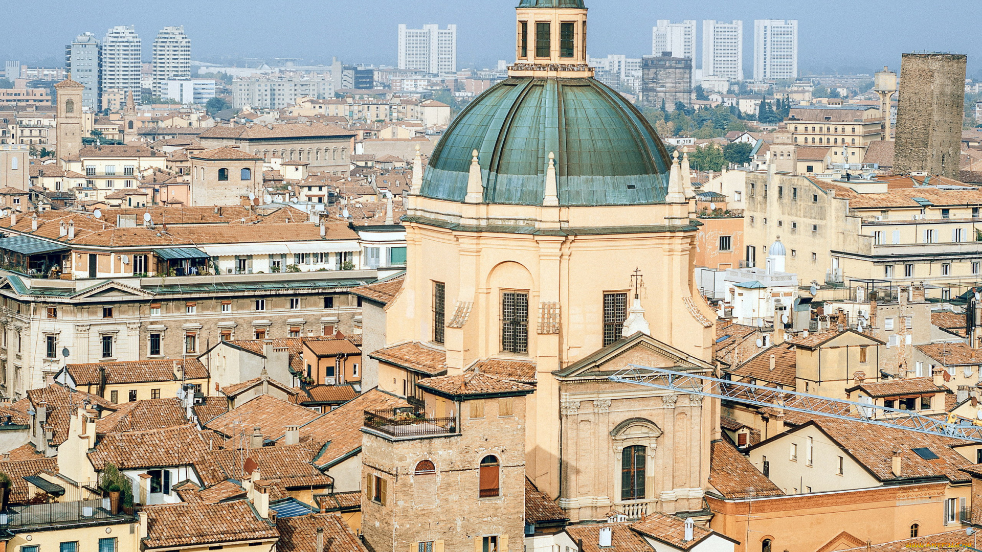 bologna, города, -, панорамы