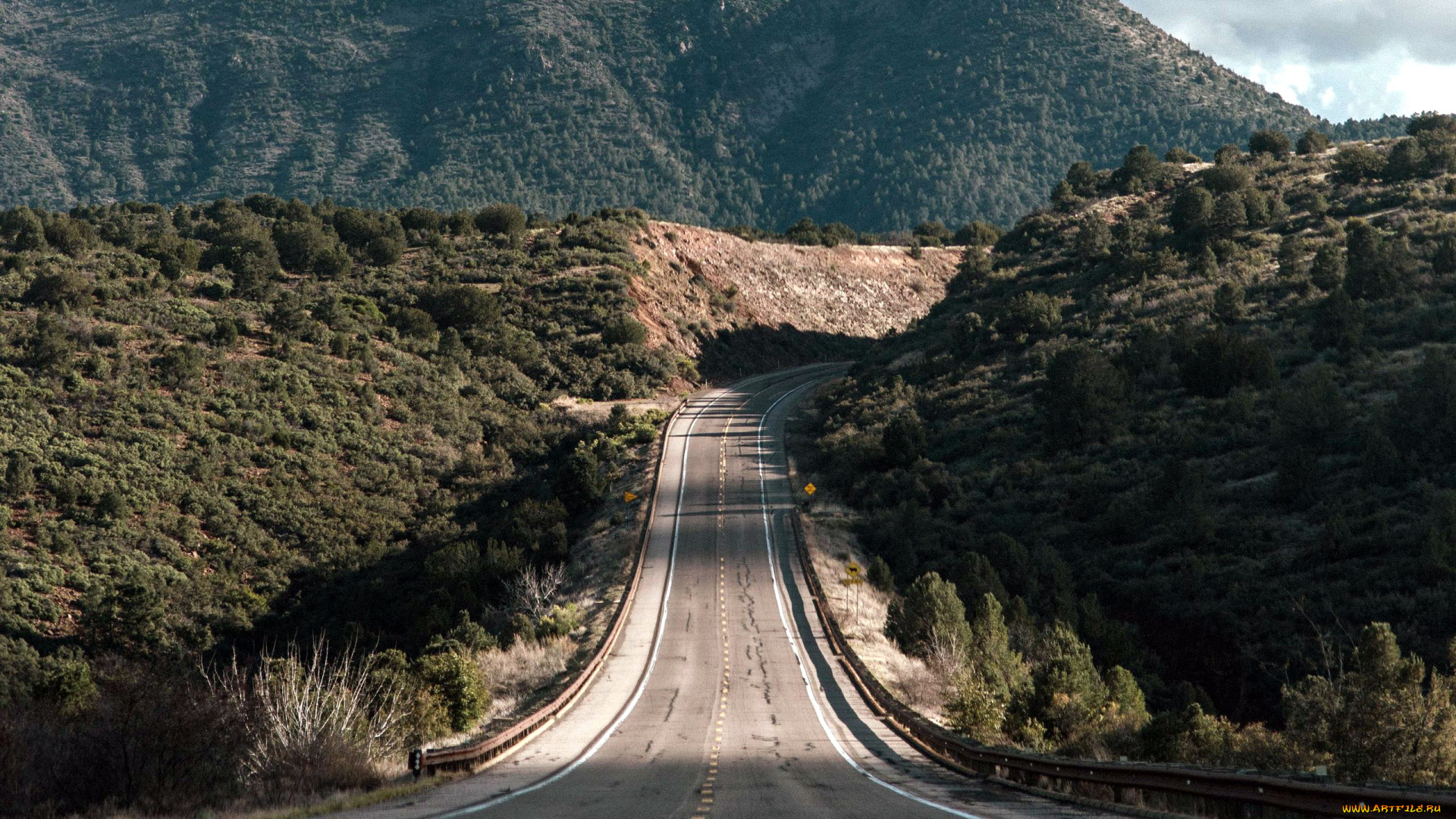 природа, дороги, шоссе