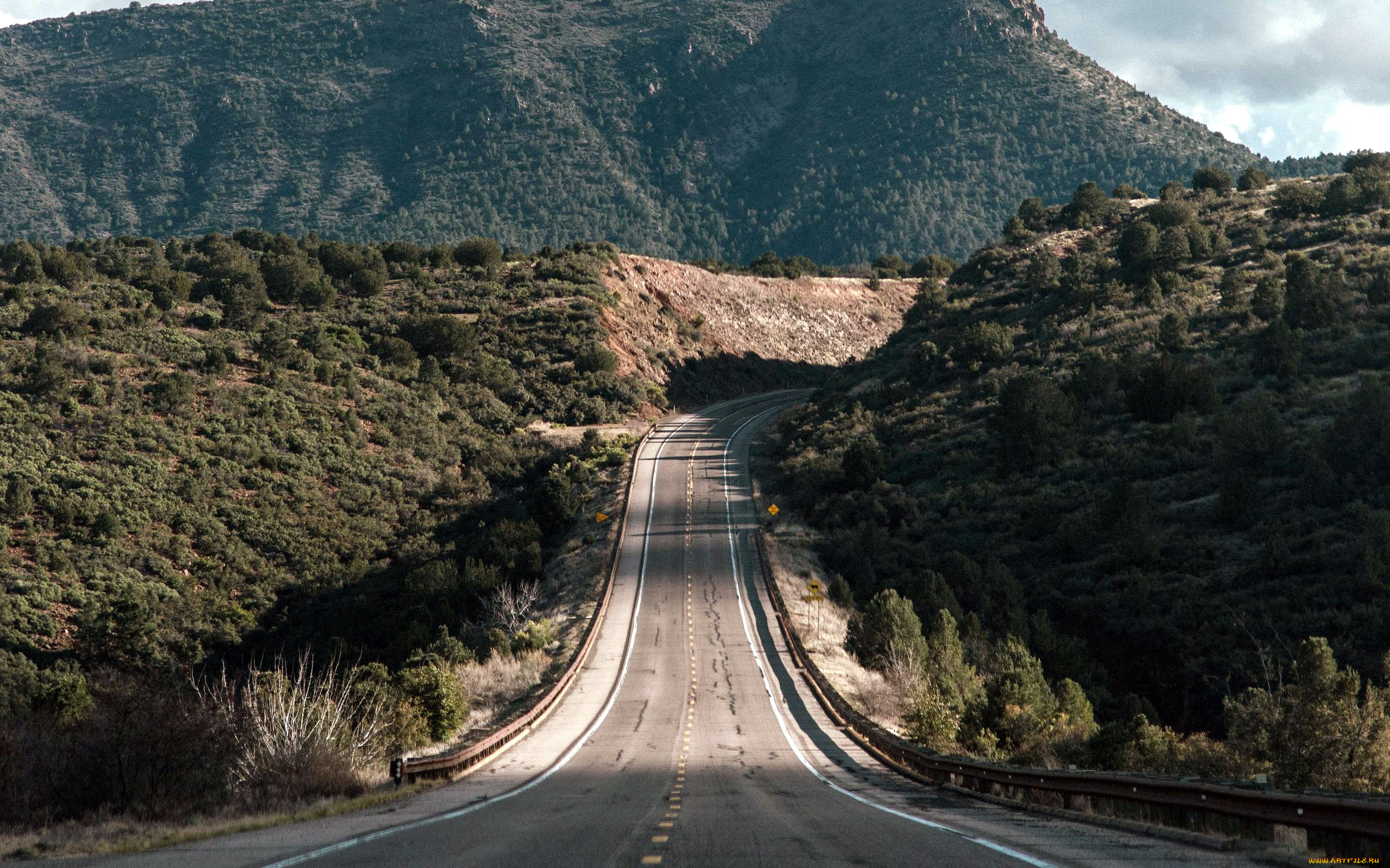 природа, дороги, шоссе