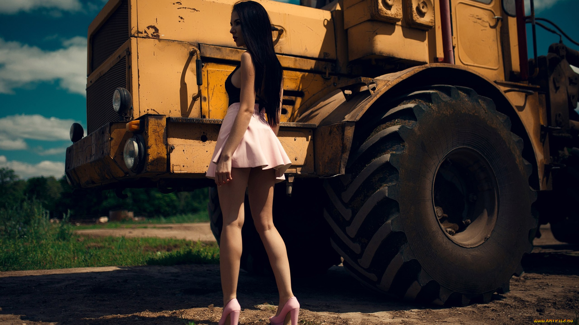 девушки, -, брюнетки, , шатенки, красивая, девушка