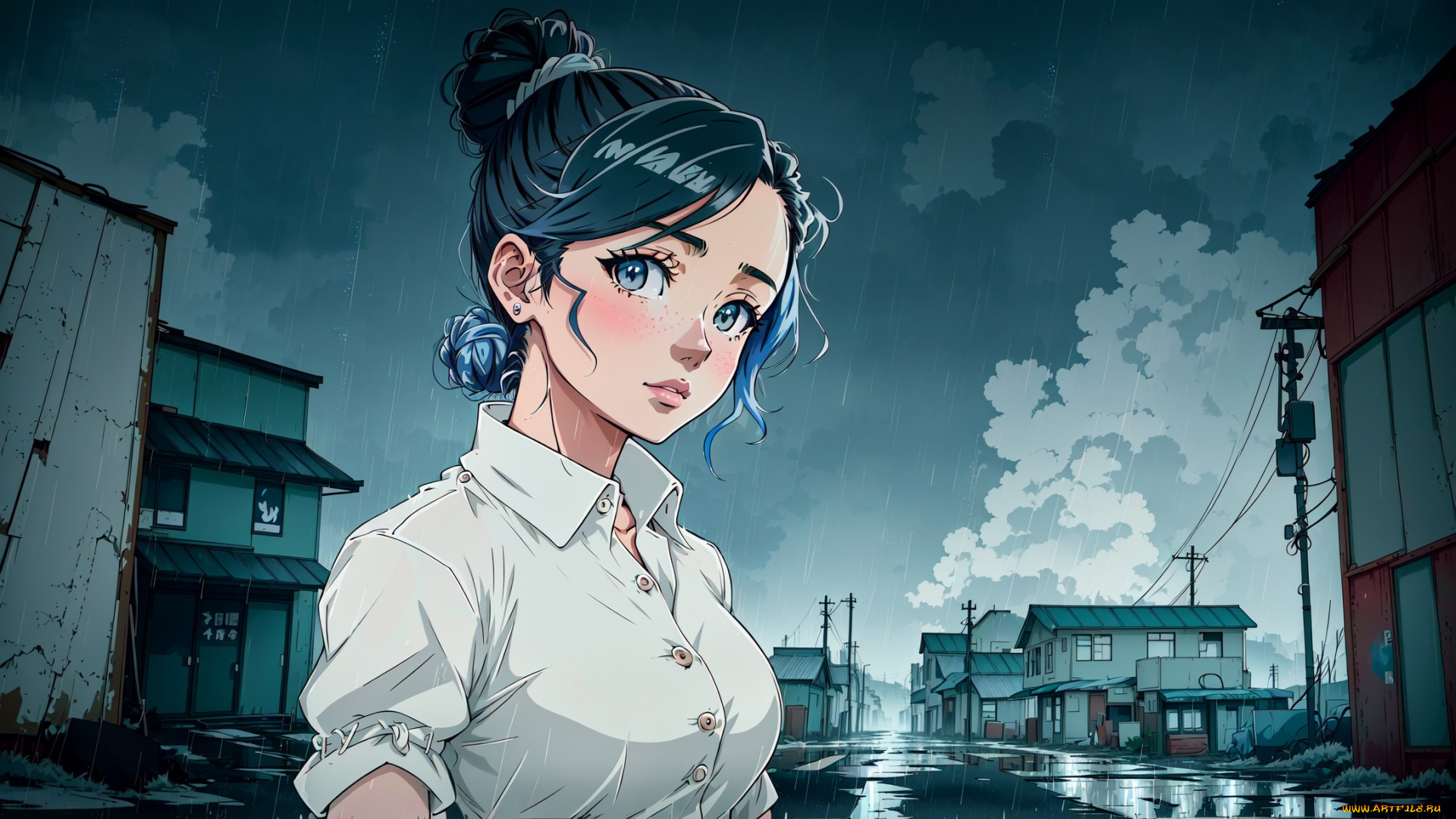 аниме, город, , улицы, , интерьер, , здания, нейросети, графика, нейроарт, ai, art, нейронные, сети, рисунки, нейро, искусство