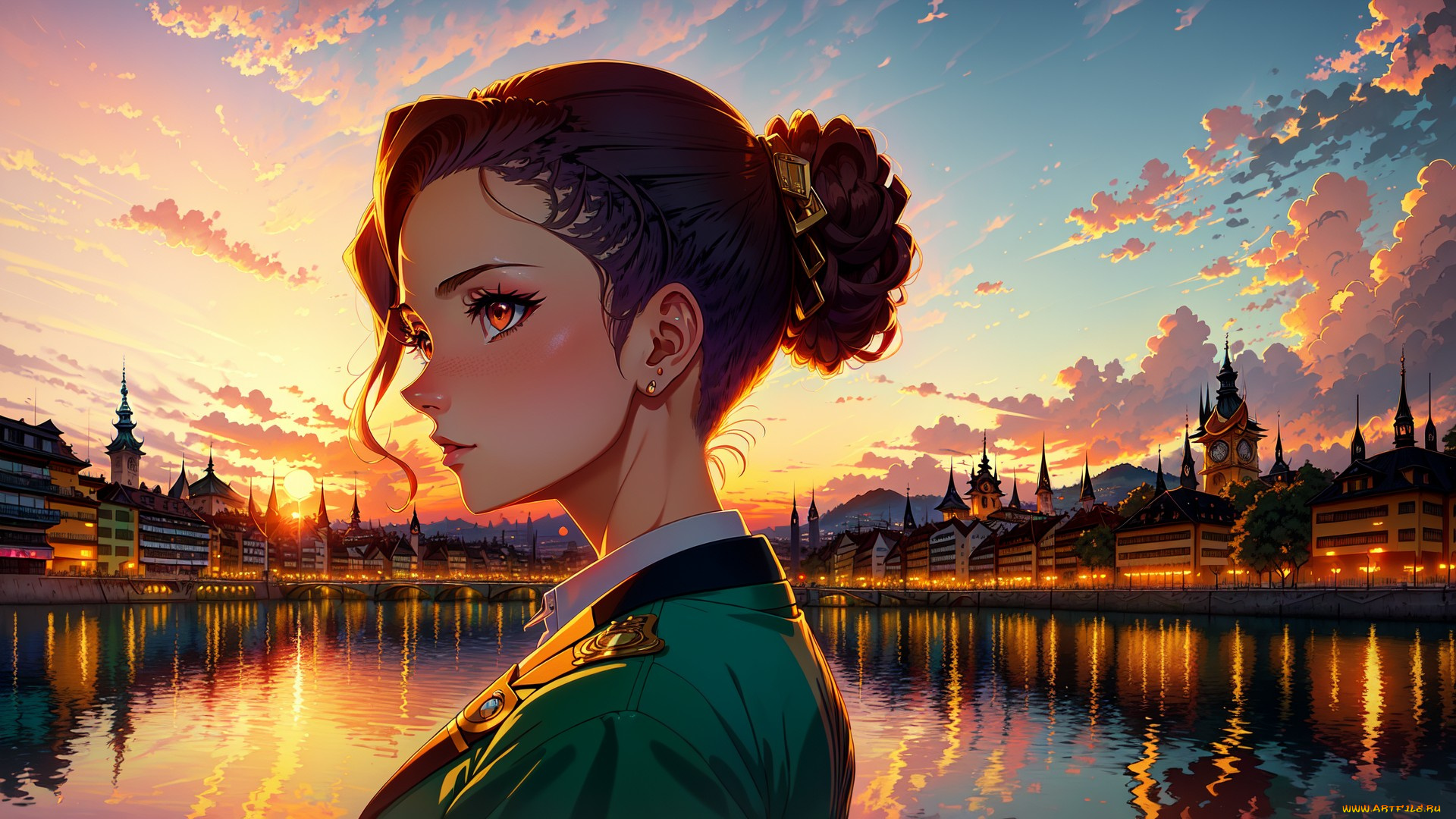 аниме, город, , улицы, , интерьер, , здания, нейросети, графика, нейроарт, ai, art, нейронные, сети, рисунки, нейро, искусство