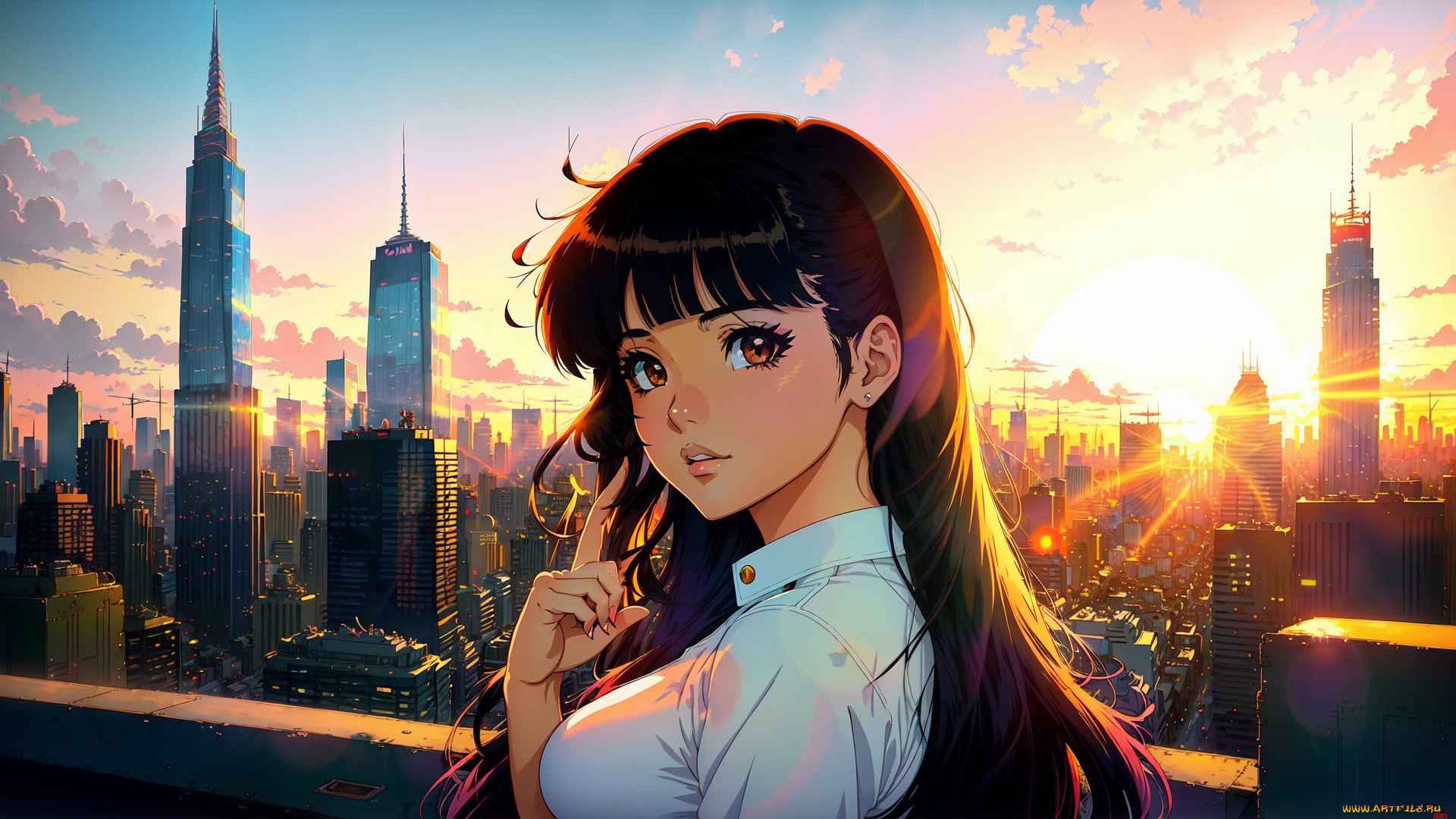 аниме, город, , улицы, , интерьер, , здания, нейросети, графика, нейроарт, ai, art, нейронные, сети, рисунки, нейро, искусство