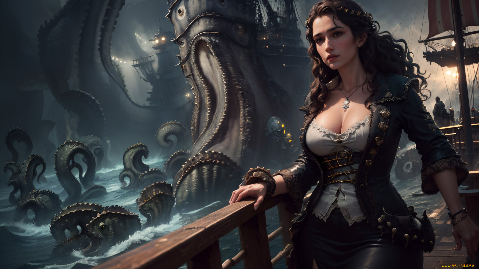 фэнтези, девушки, нейросети, графика, нейроарт, ai, art, нейронные, сети, рисунки, нейро, искусство