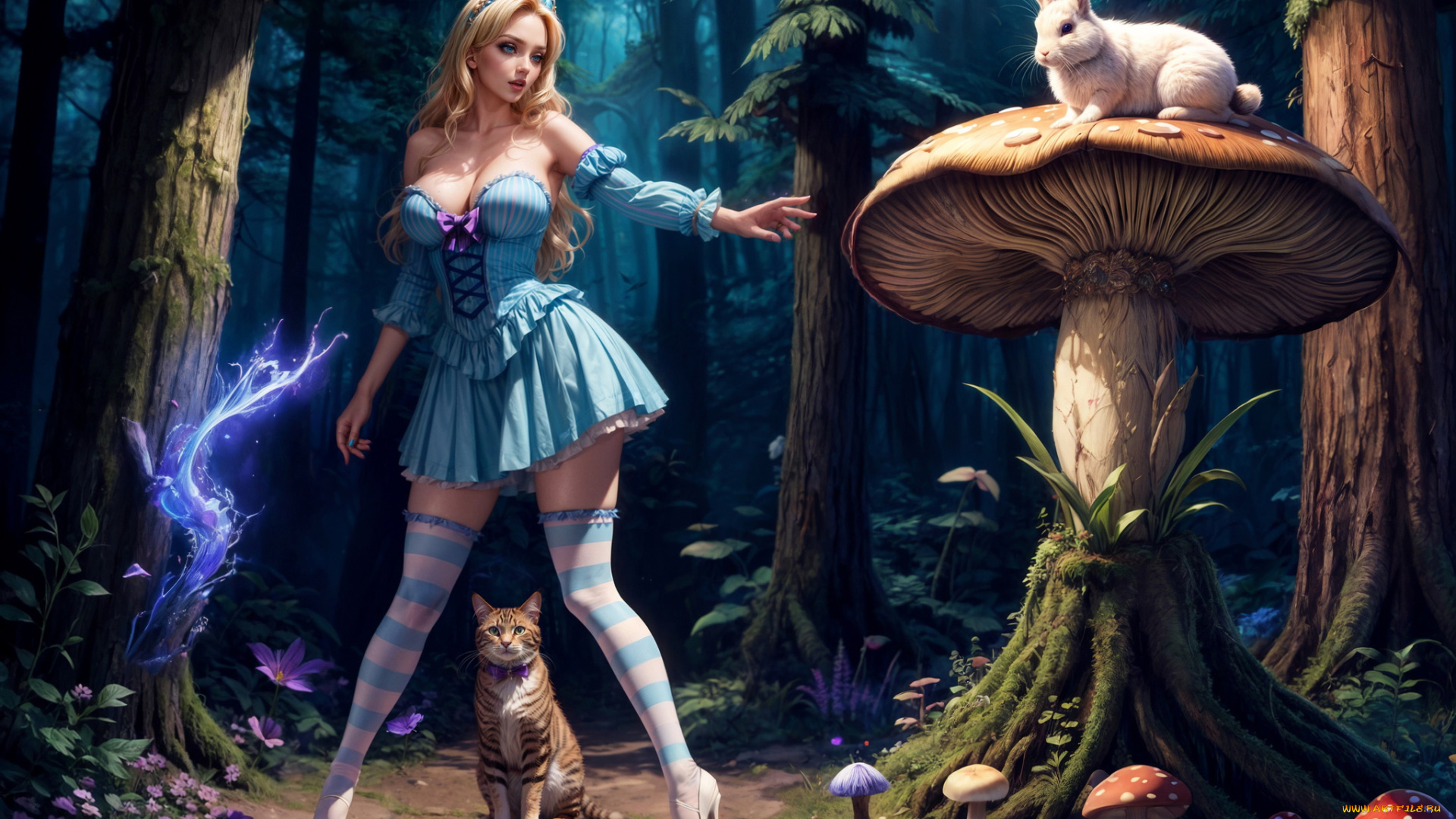 фэнтези, девушки, нейросети, графика, нейроарт, ai, art, нейронные, сети, рисунки, нейро, искусство