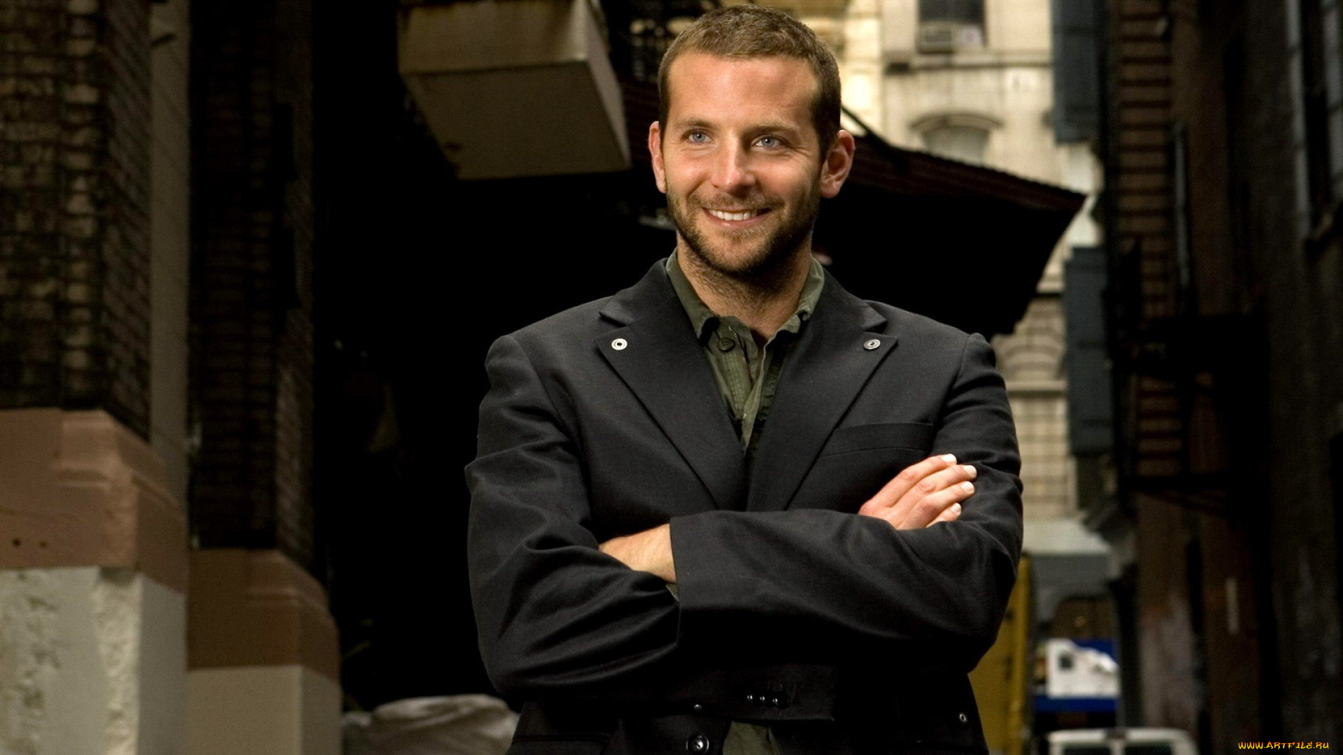 мужчины, bradley, cooper, актер, плащ, трущобы