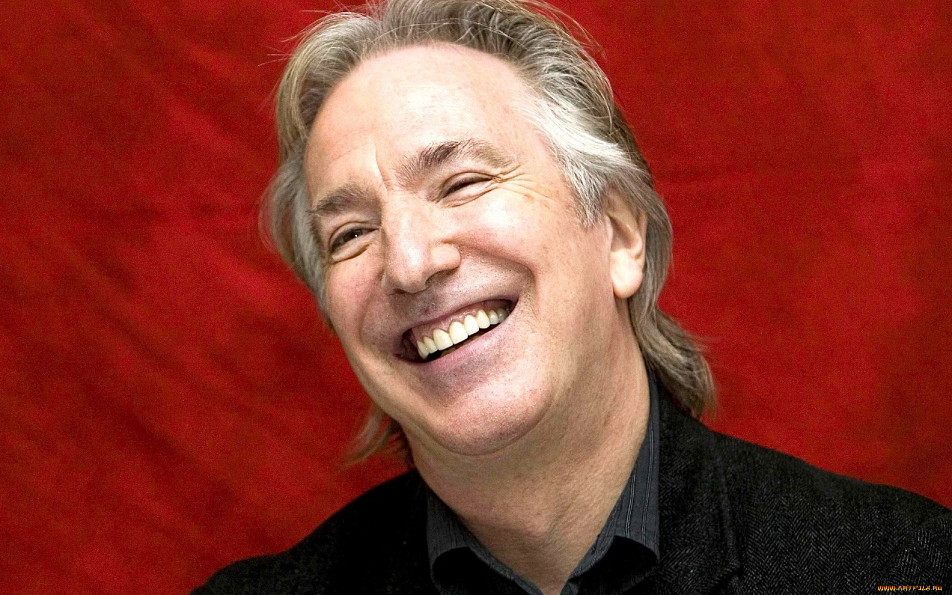 мужчины, alan, rickman, актер, лицо