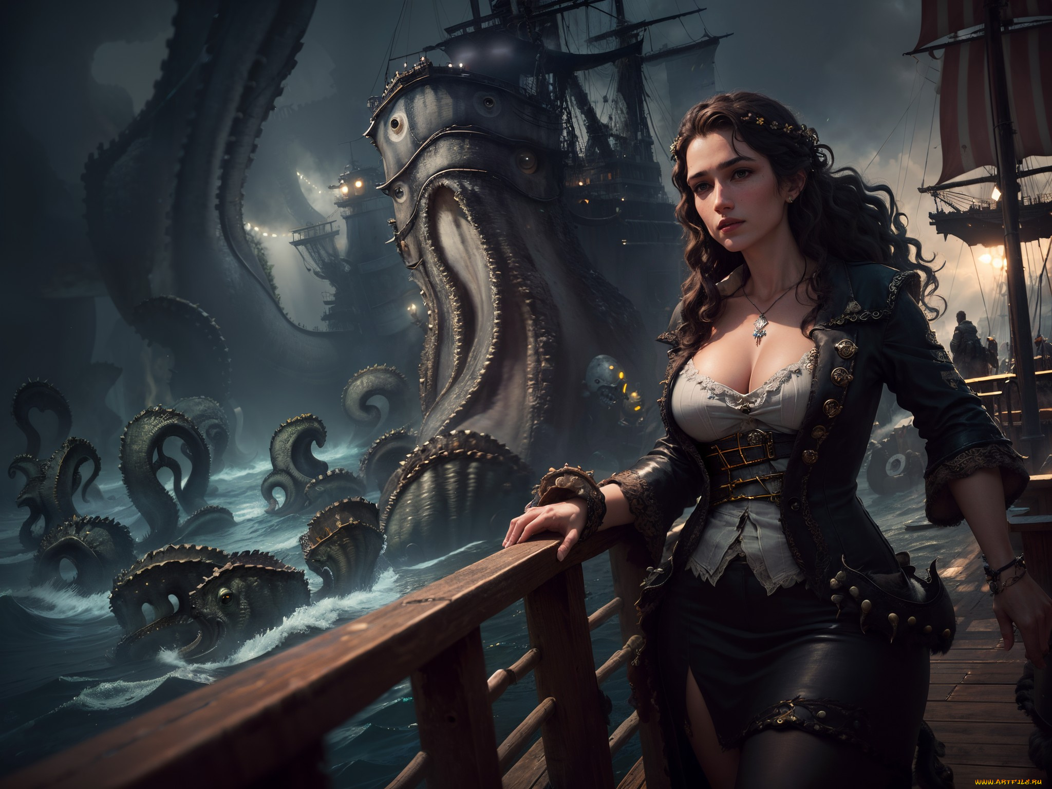 фэнтези, девушки, нейросети, графика, нейроарт, ai, art, нейронные, сети, рисунки, нейро, искусство