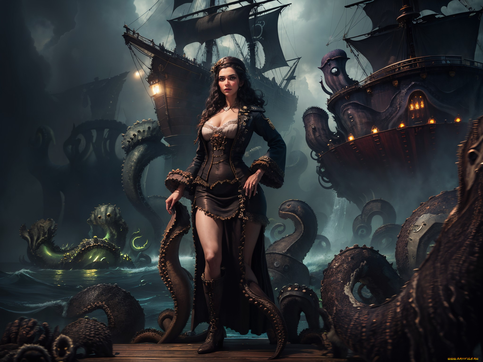 фэнтези, существа, нейросети, графика, нейроарт, ai, art, нейронные, сети, рисунки, нейро, искусство