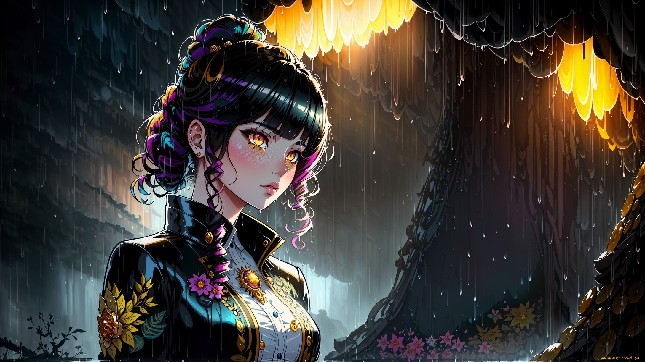 аниме, пейзажи, , природа, нейросети, графика, нейроарт, ai, art, нейронные, сети, рисунки, нейро, искусство