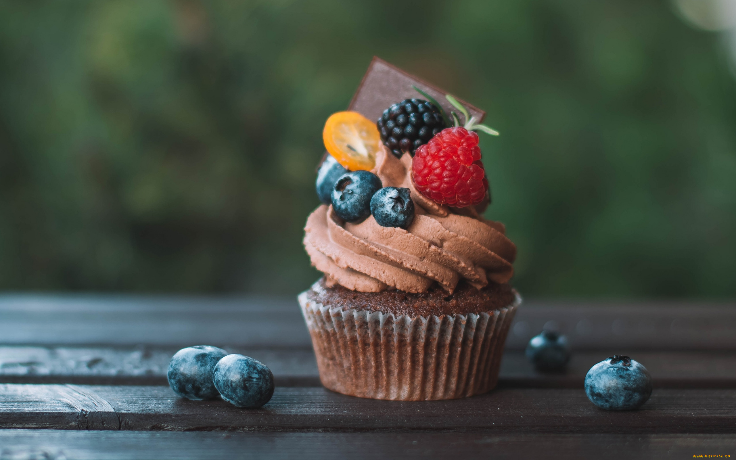 еда, пирожные, , кексы, , печенье, капкейк, кекс, крем, ягоды, малина