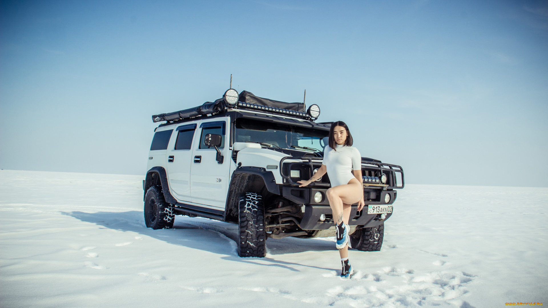 автомобили, -авто, с, девушками, hummer, h2