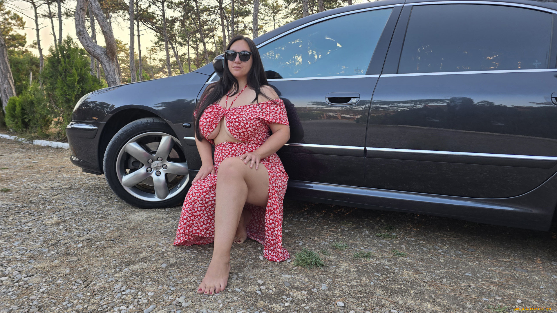 автомобили, -авто, с, девушками, peugeot, 607, v6