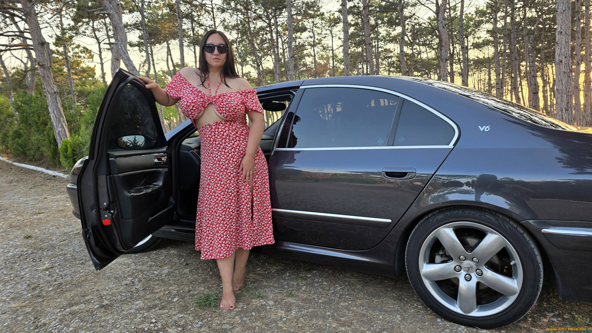 автомобили, -авто, с, девушками, peugeot, 607, v6