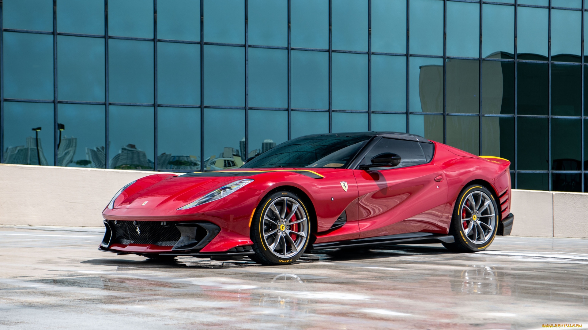 автомобили, ferrari, суперкар, supercar, 812, limited, edition, competizione, a