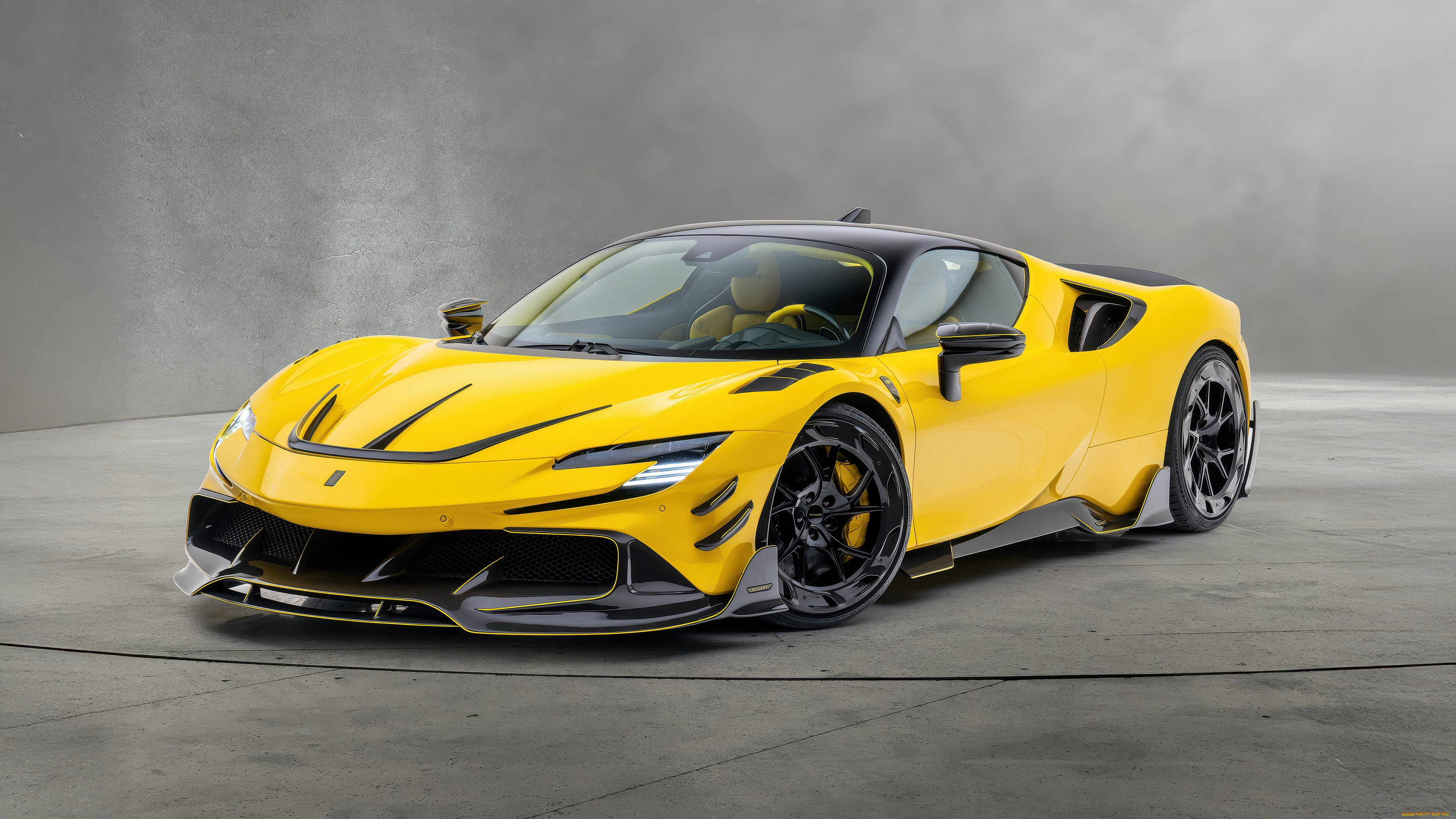 автомобили, ferrari, sf90, soft, kit, mansory, 2025