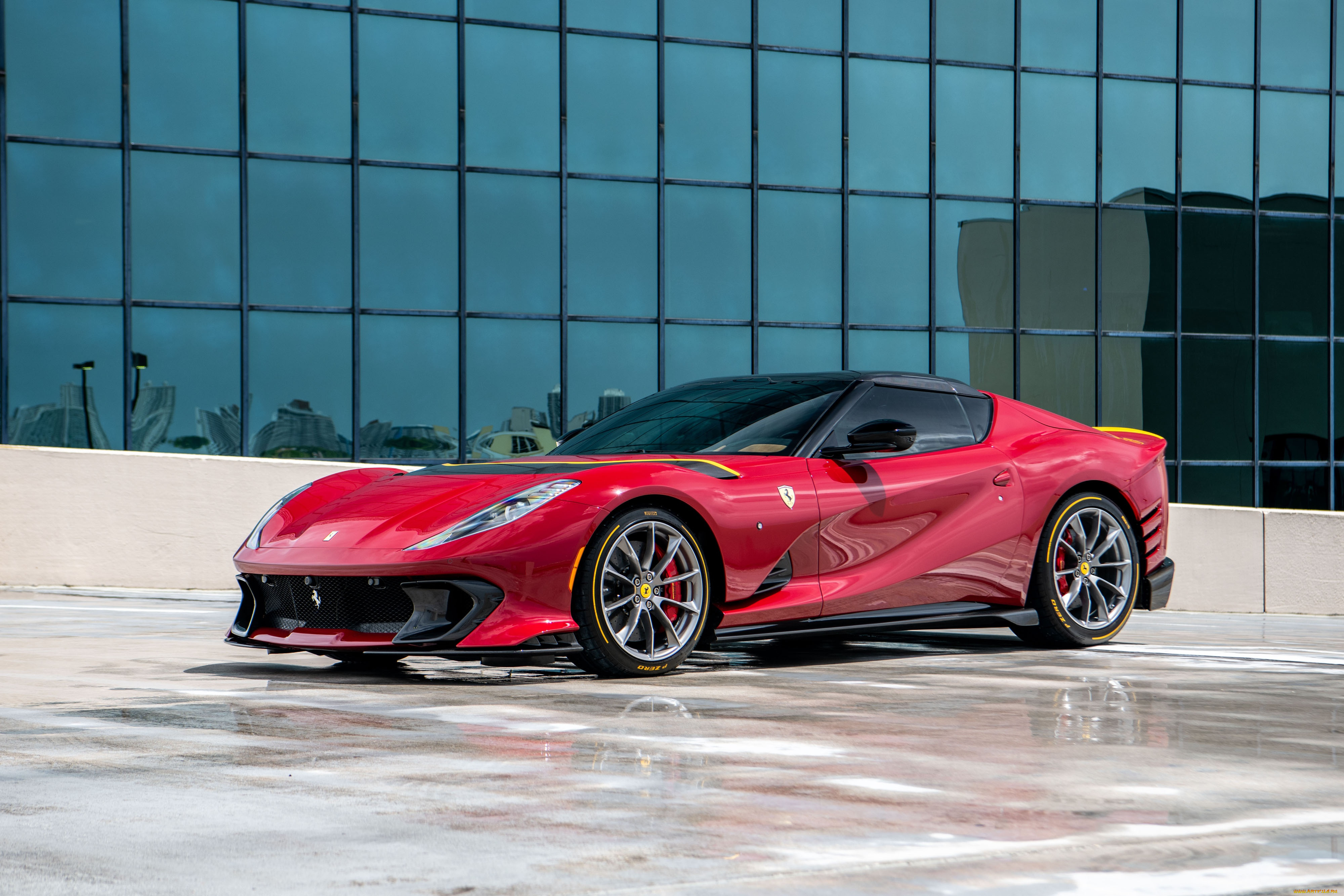 автомобили, ferrari, суперкар, supercar, 812, limited, edition, competizione, a