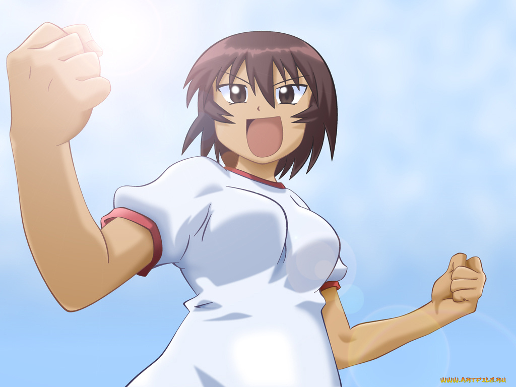 аниме, azumanga, daioh
