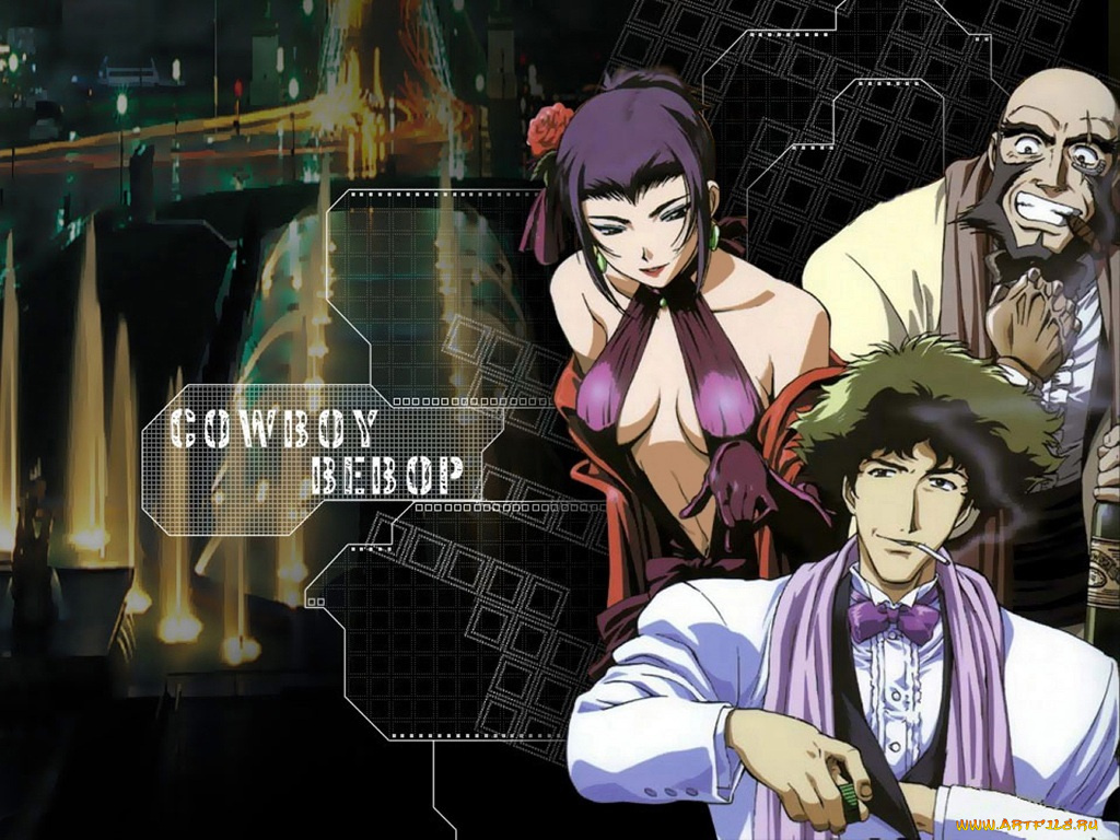 аниме, cowboy, bebop