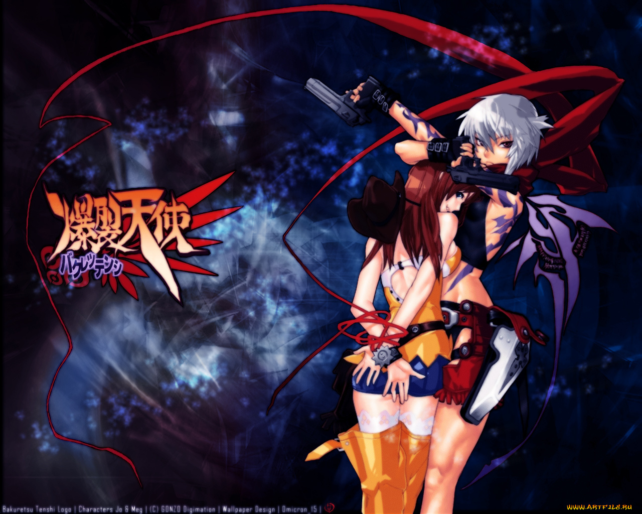 аниме, bakuretsu, tenshi