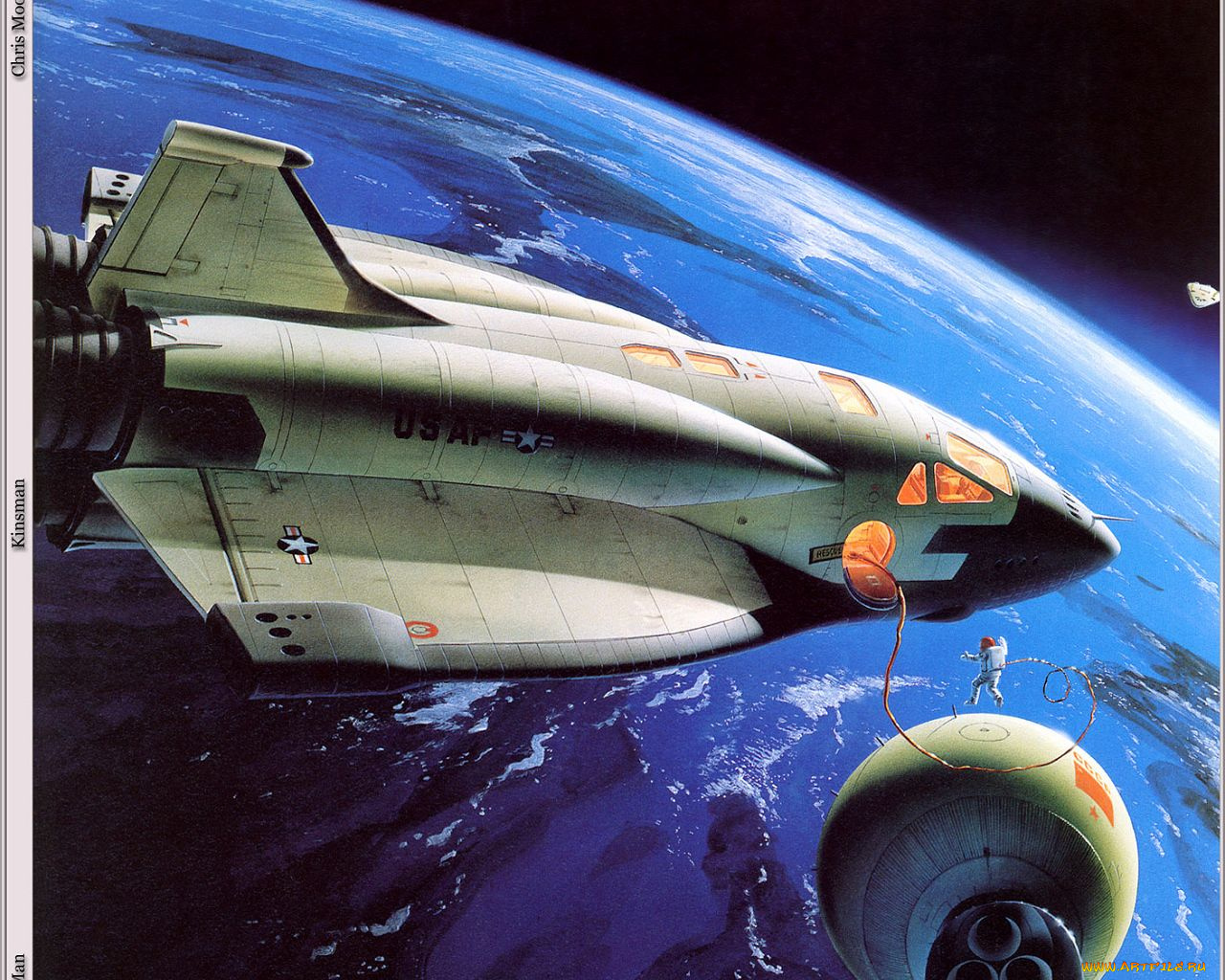 фэнтези, космические, корабли, звездолеты, станции