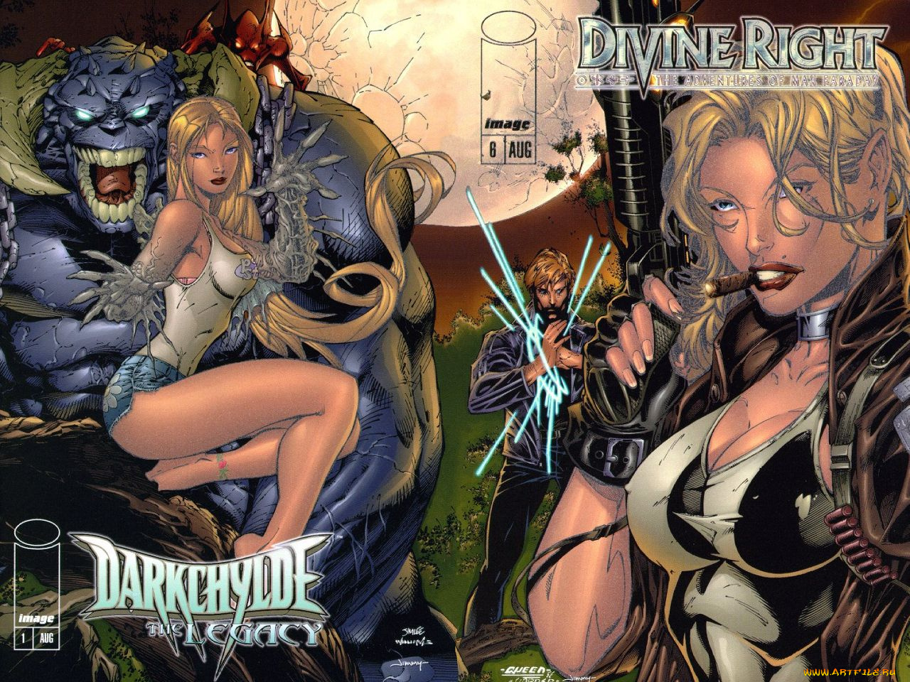 рисованные, комиксы