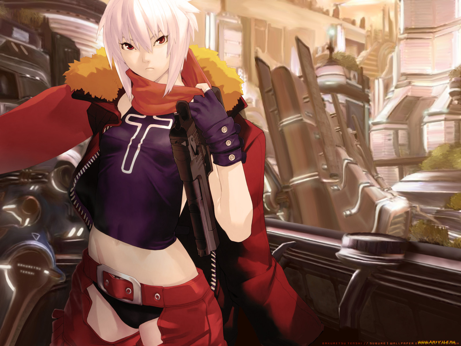 аниме, bakuretsu, tenshi