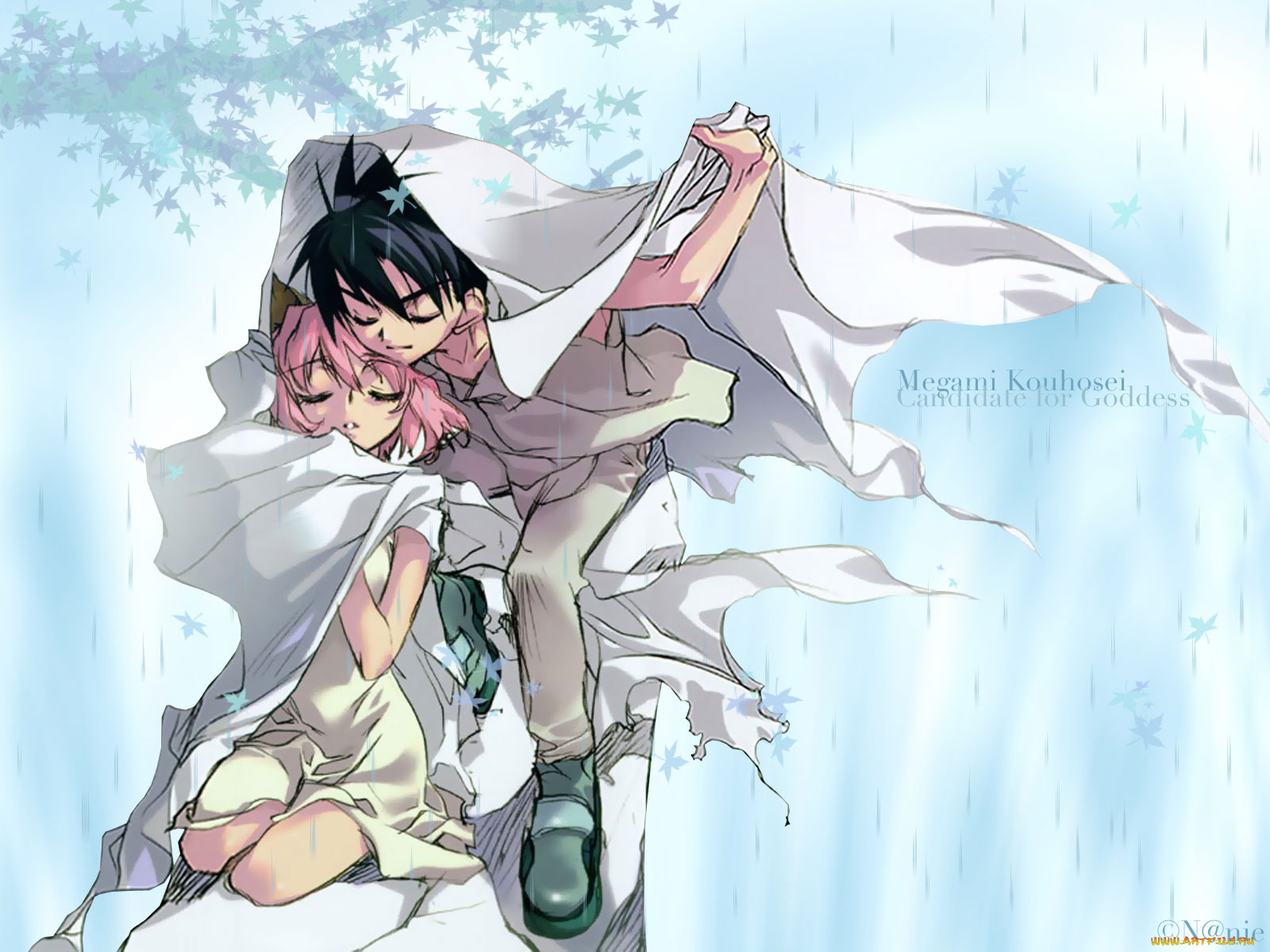 аниме, megami, kouhosei
