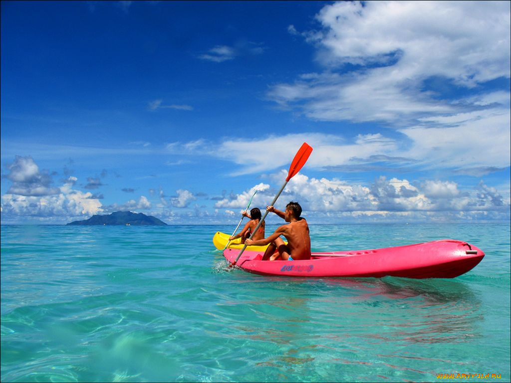 корабли, байдарки