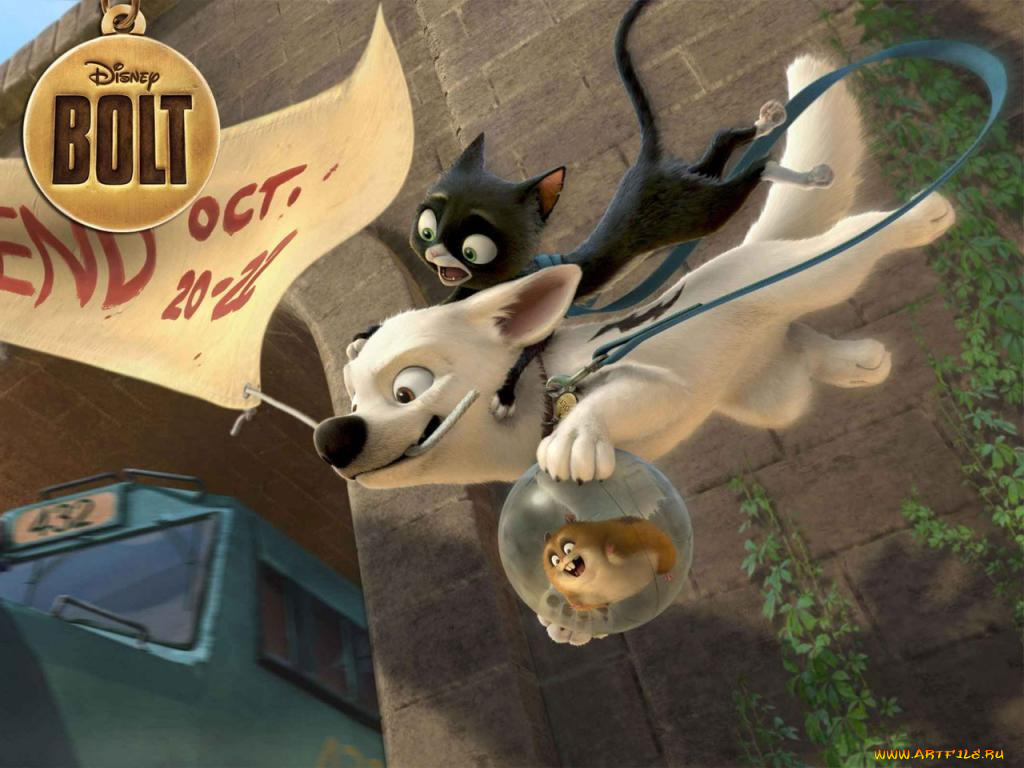 мультфильмы, bolt