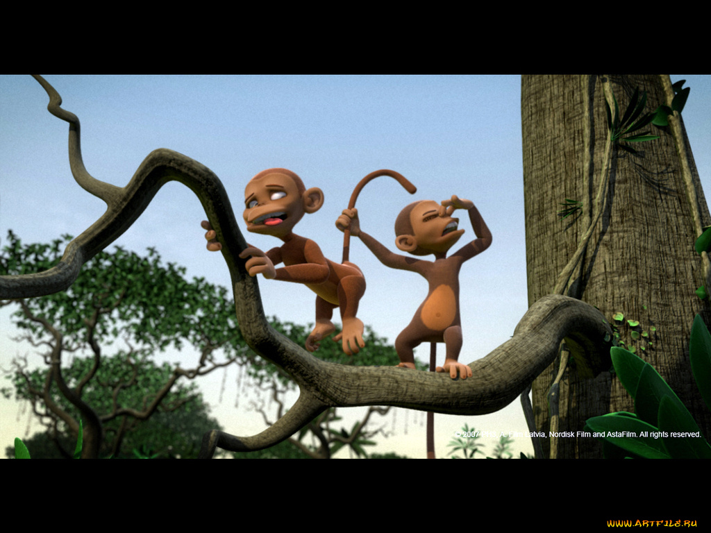 мультфильмы, jungledyret, hugo, fr&, 230, flabet, og, fri