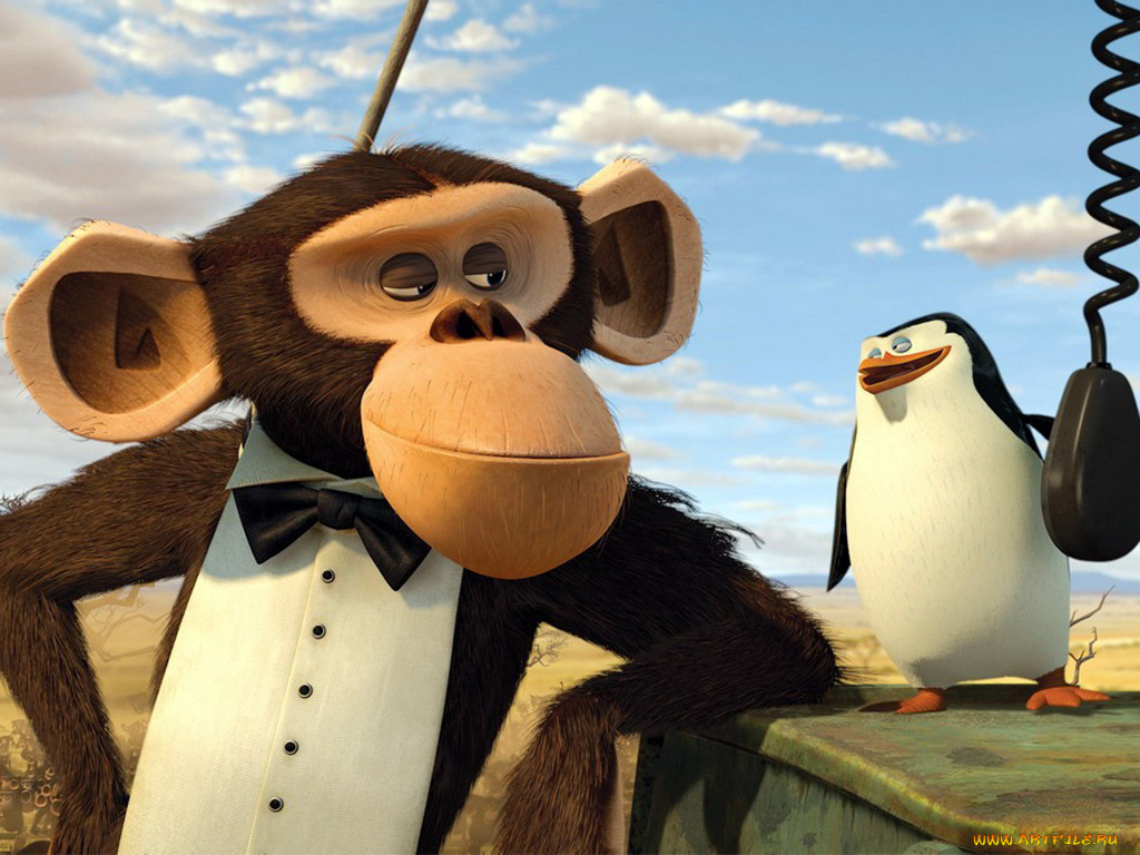 мультфильмы, madagascar, escape, africa