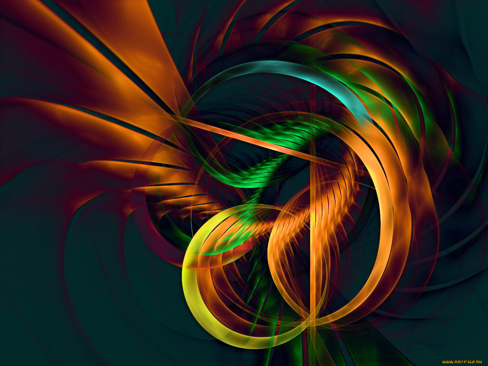 3д, графика, fractal, фракталы, узор, фрактал