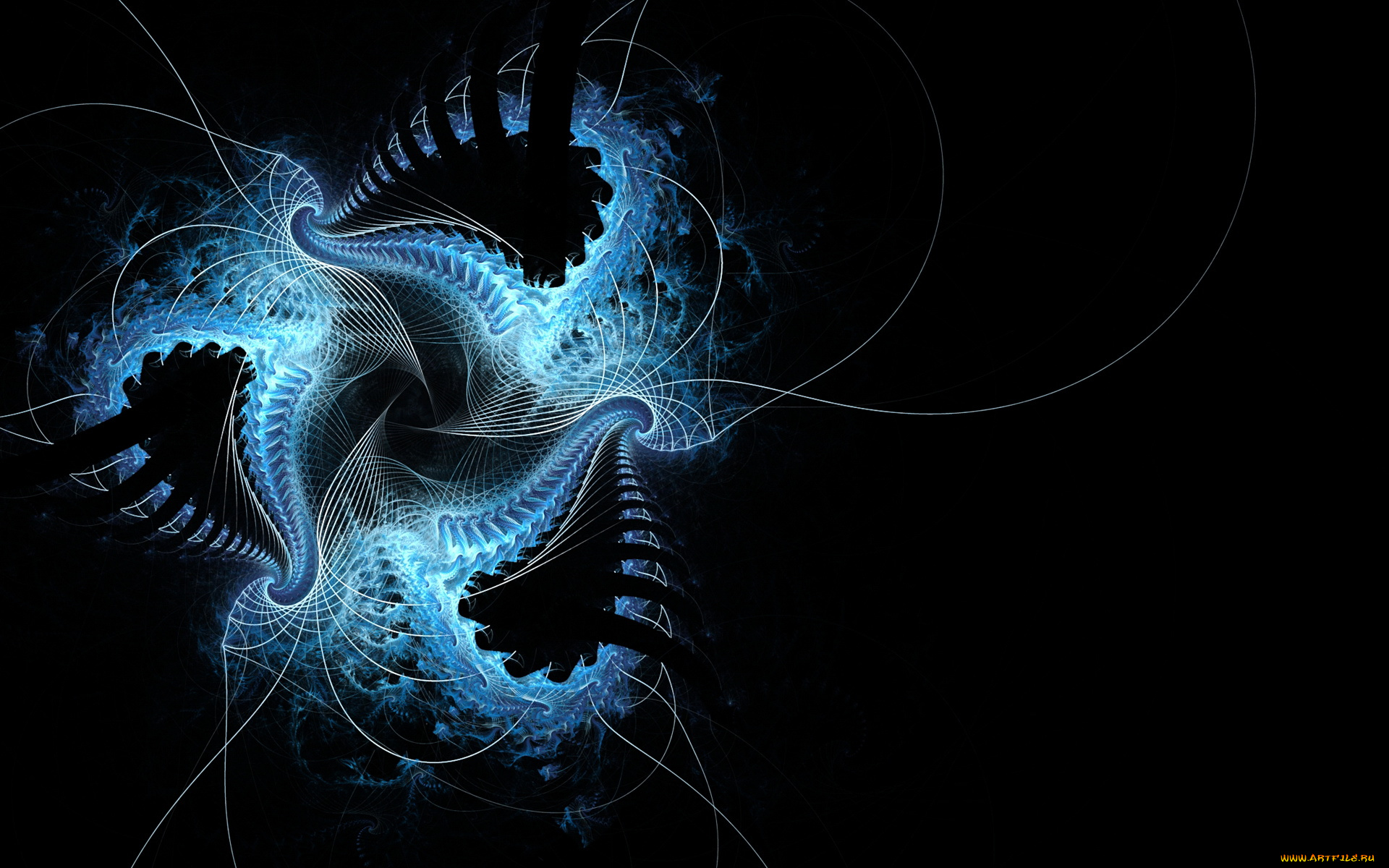 3д, графика, fractal, фракталы, узор, абсртракция