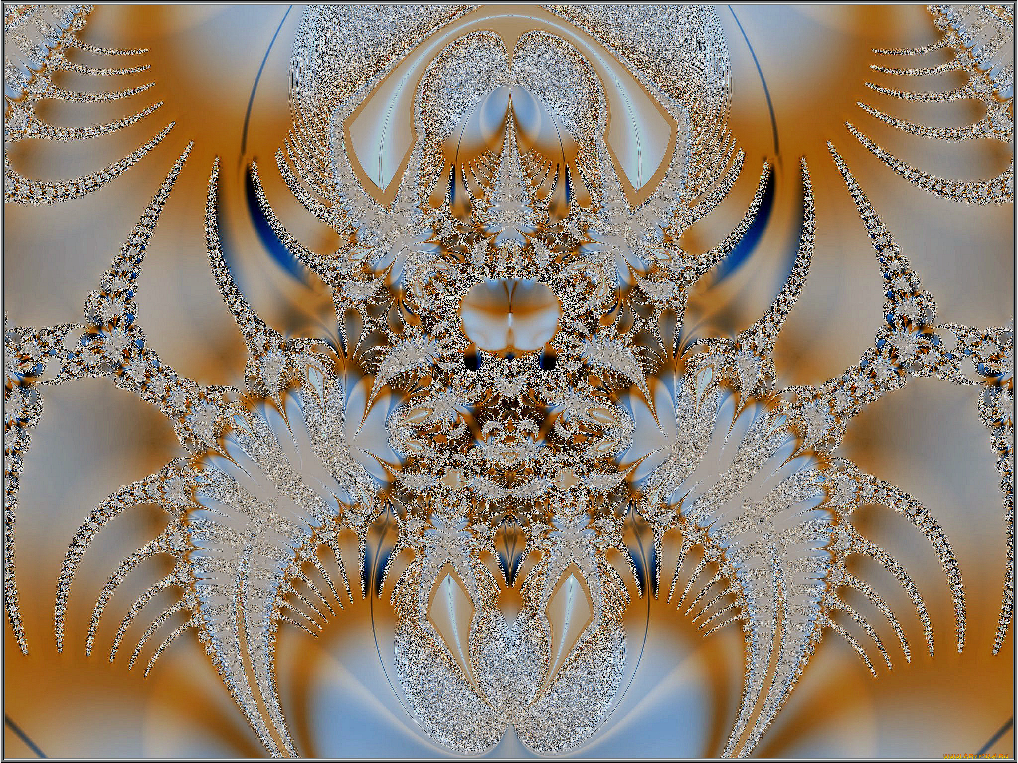 3д, графика, fractal, фракталы, фрактал, узор