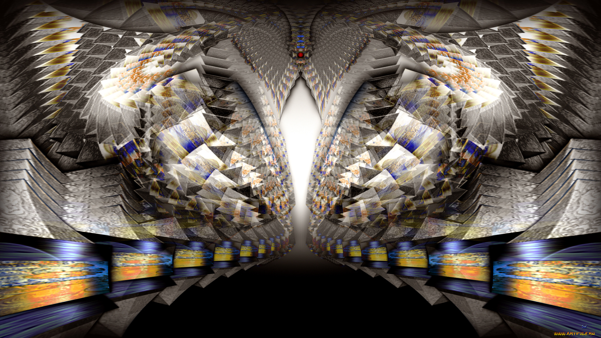 3д, графика, fractal, фракталы, фон, узор, цвета