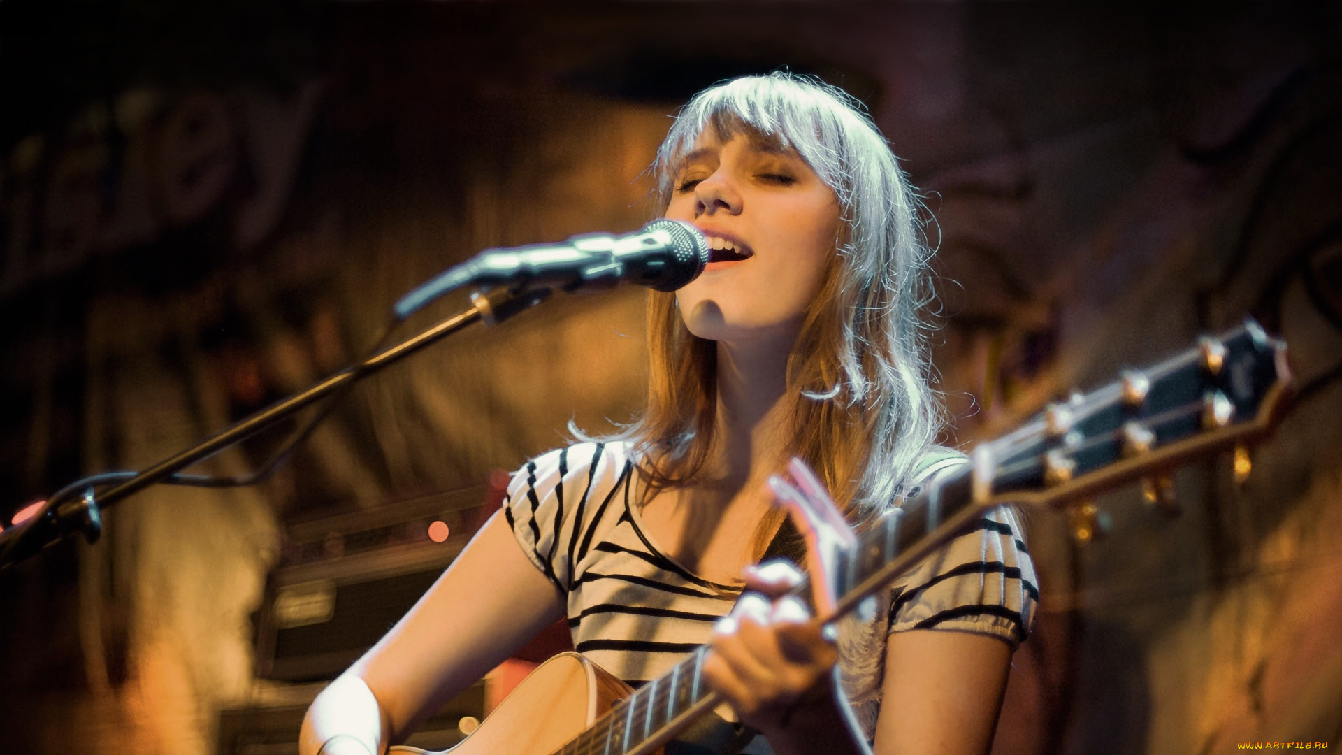 christie, dupree, from, merriment, музыка, другое, концерт, микрофон, гитара, девушка