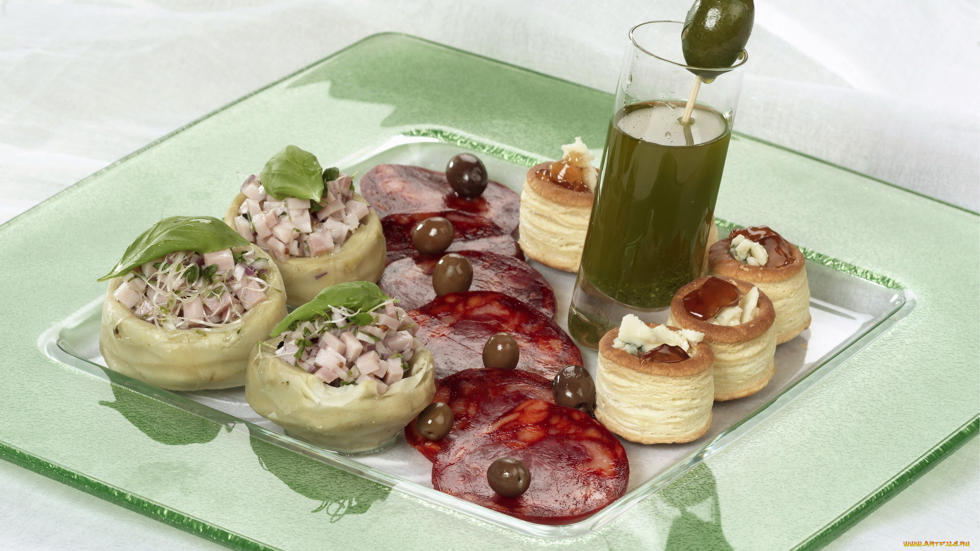 еда, салаты, закуски, напиток, салат