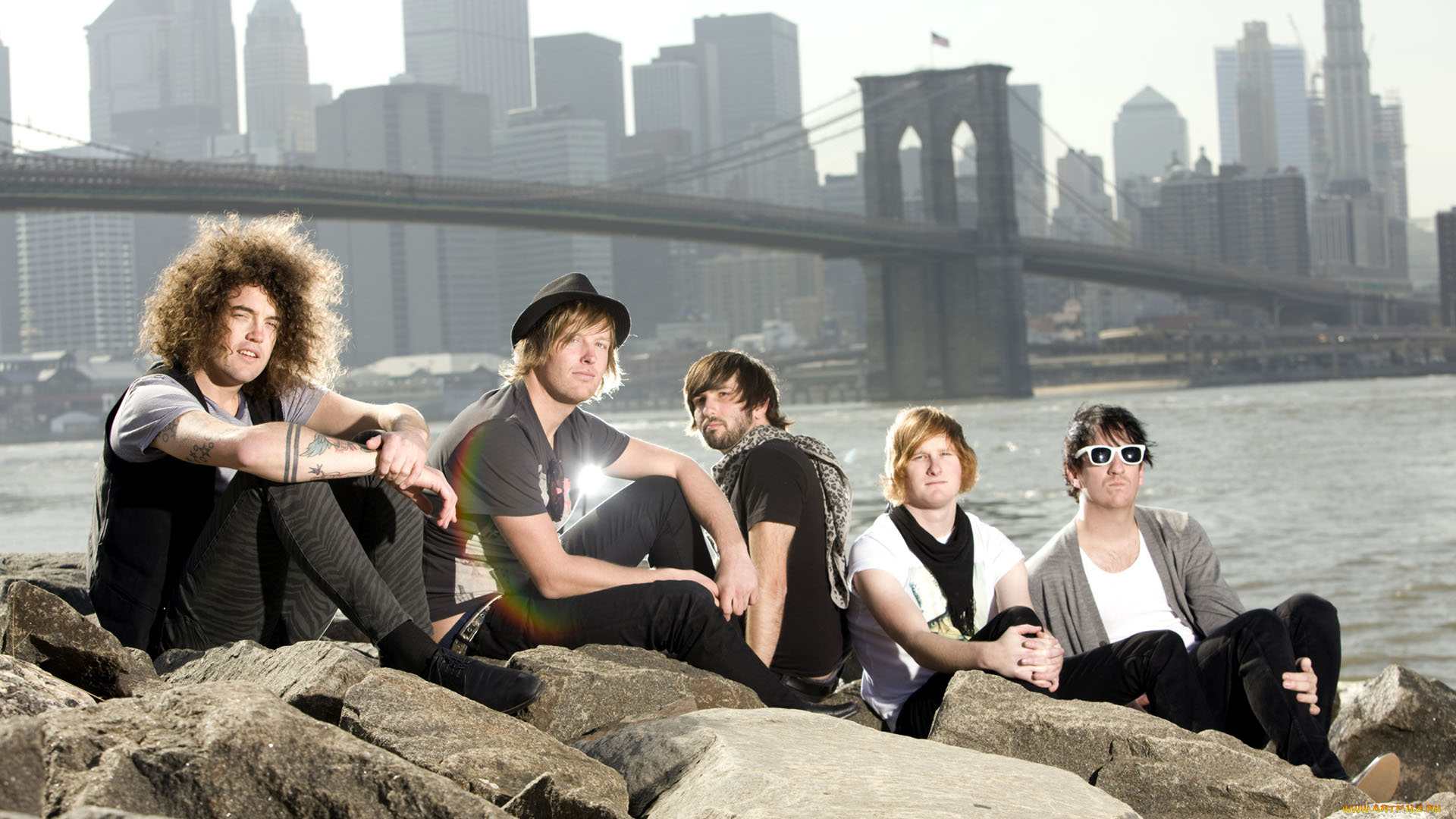 something, with, numbers, музыка, другое, группа, музыканты