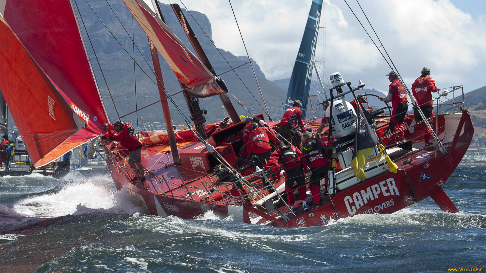 спорт, парусный, яхта