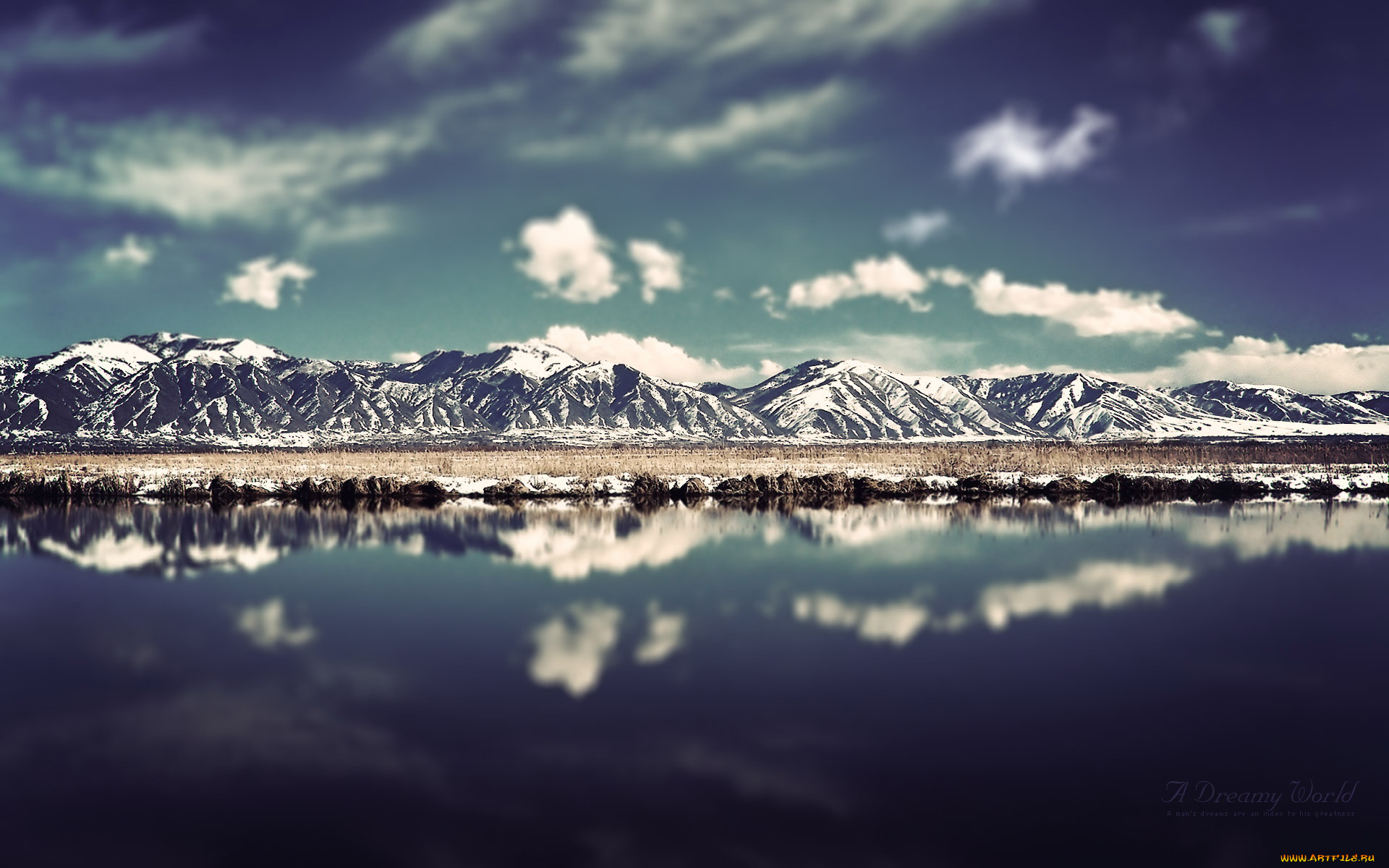 природа, реки, озера, снег, река, горы