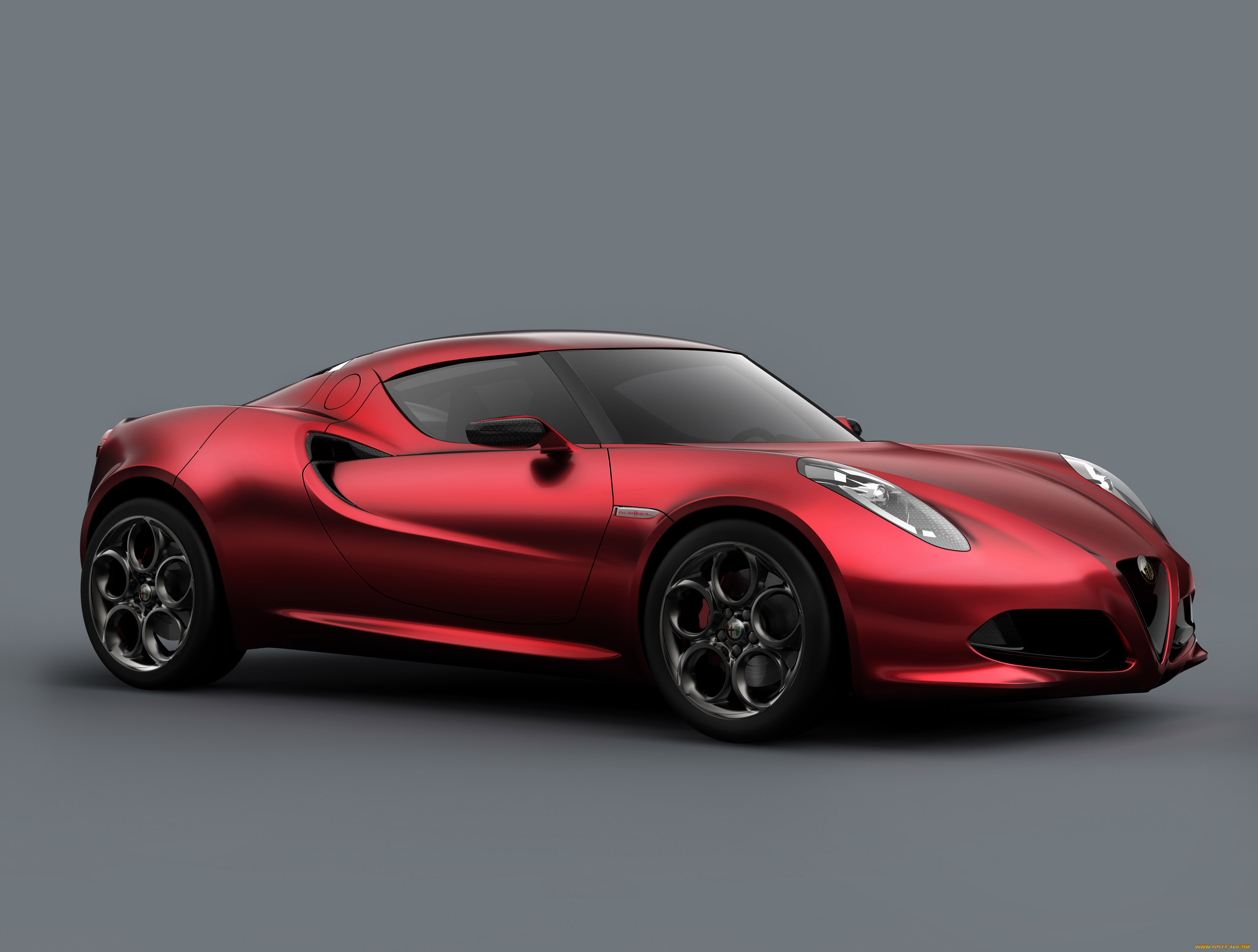 alfa, romeo, 4c, concept, автомобили, 3д, прототип, автомобиль