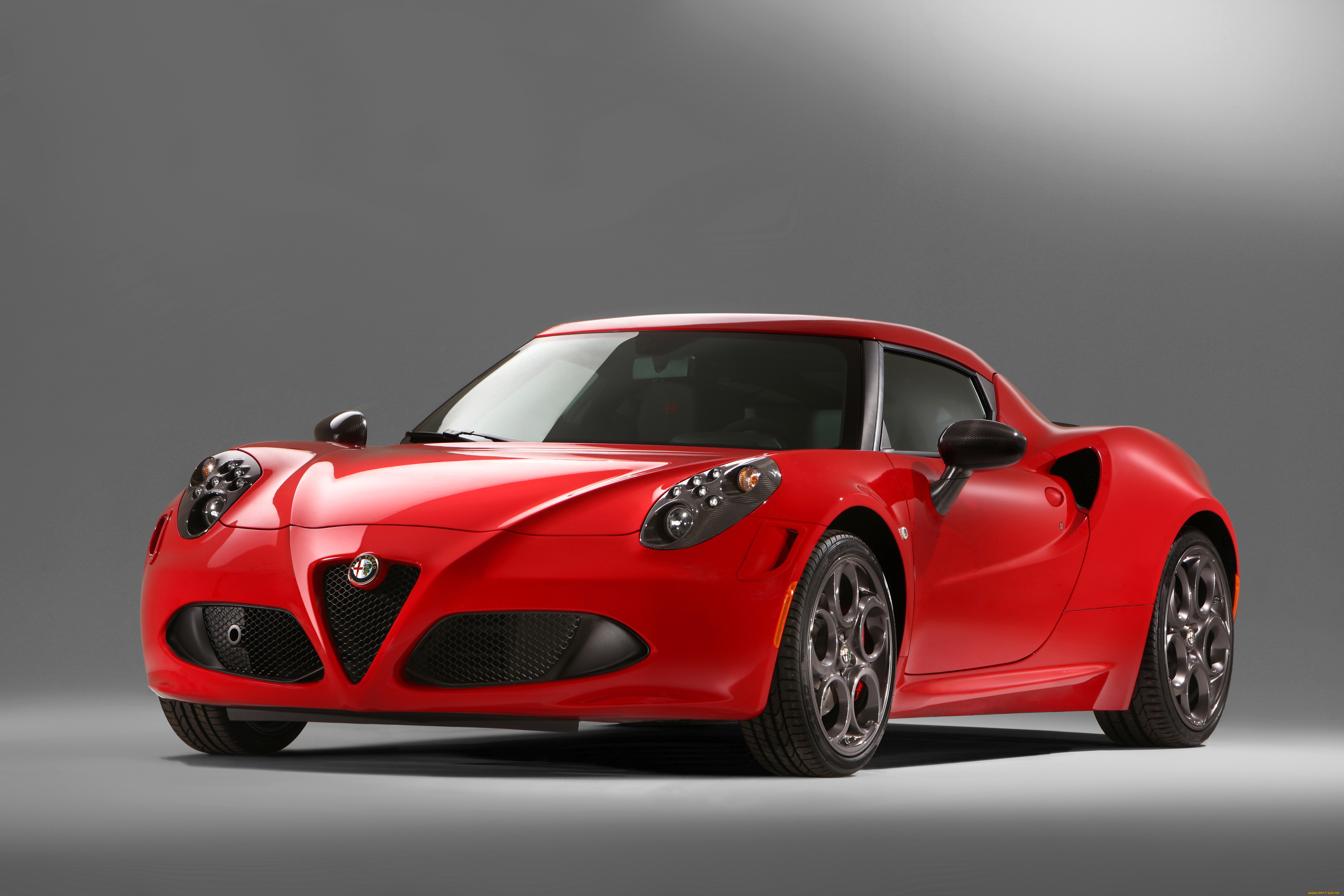 2013, alfa, romeo, 4c, автомобили, красная