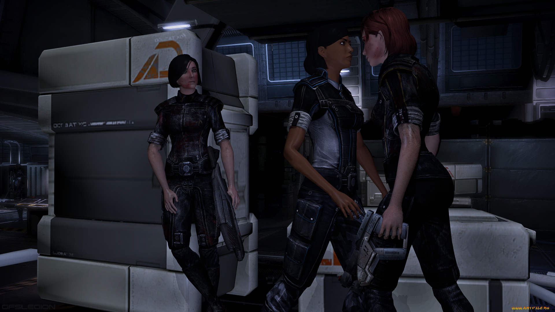 3д, графика, фантазия, , fantasy, фон, взгляд, девушки