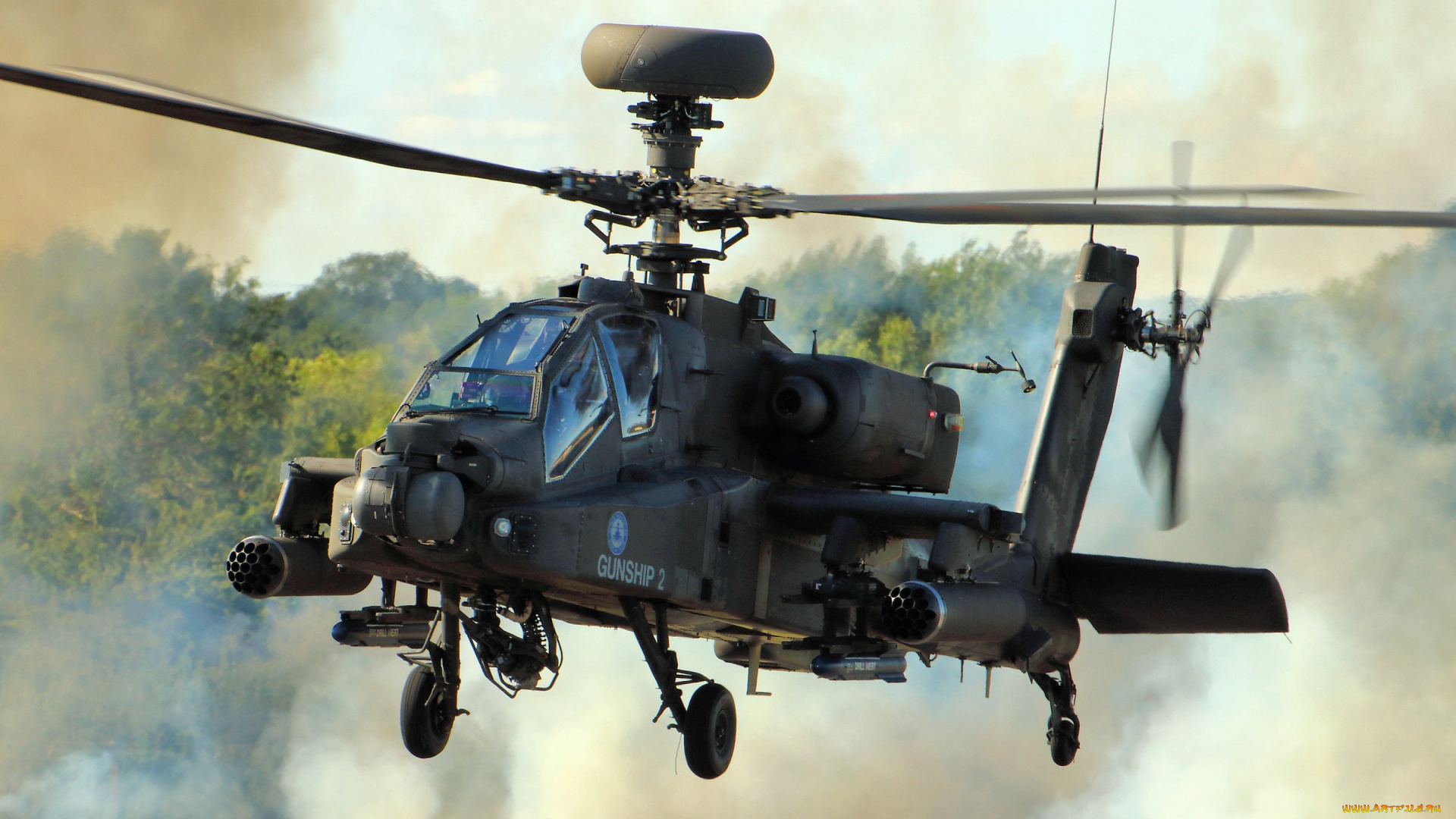 авиация, вертолёты, ah-64d, apache, апач, основной, ударный, вертолёт
