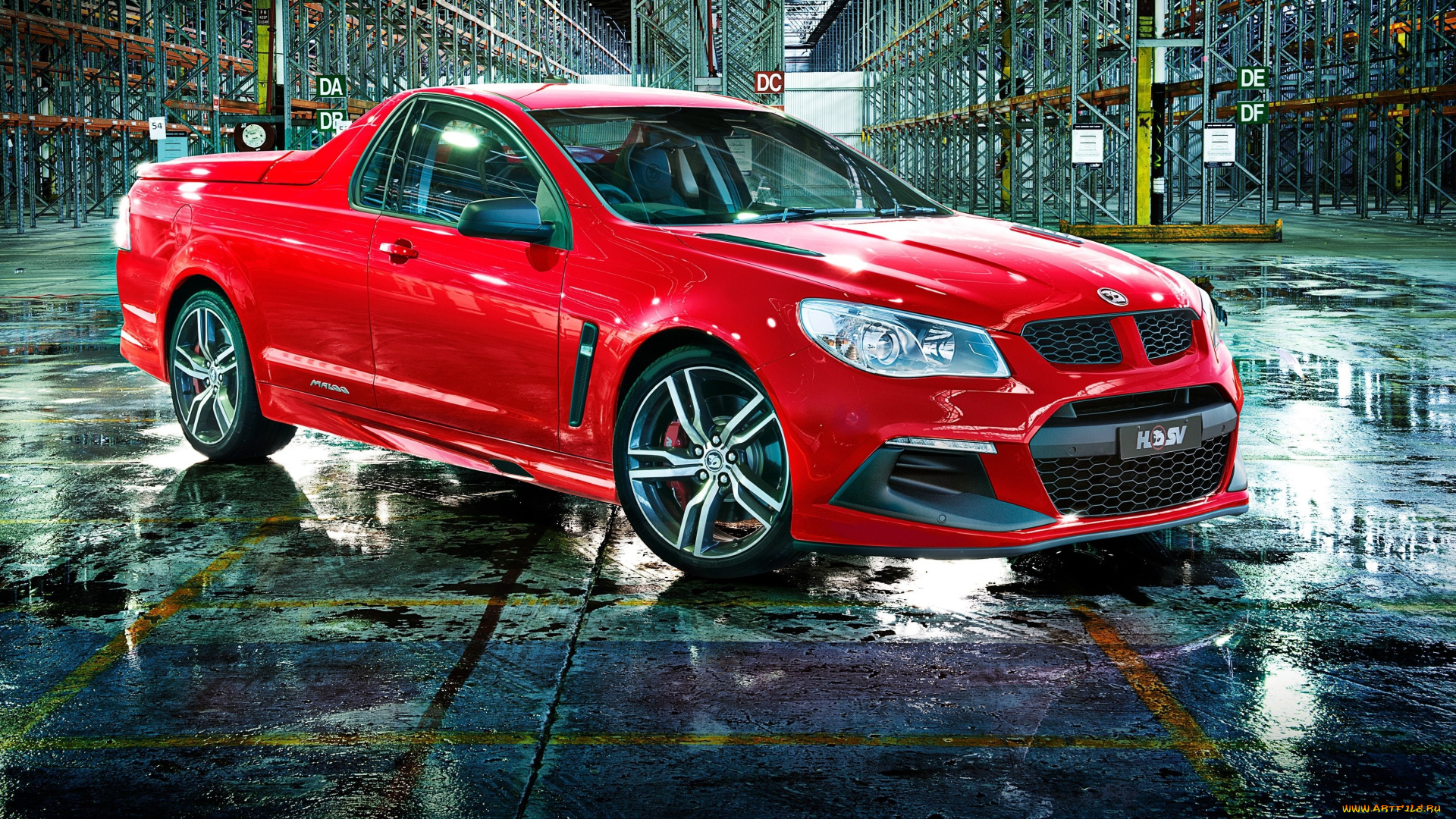 автомобили, holden, r8, maloo, hsv, красный, 2015, г, gen-f2