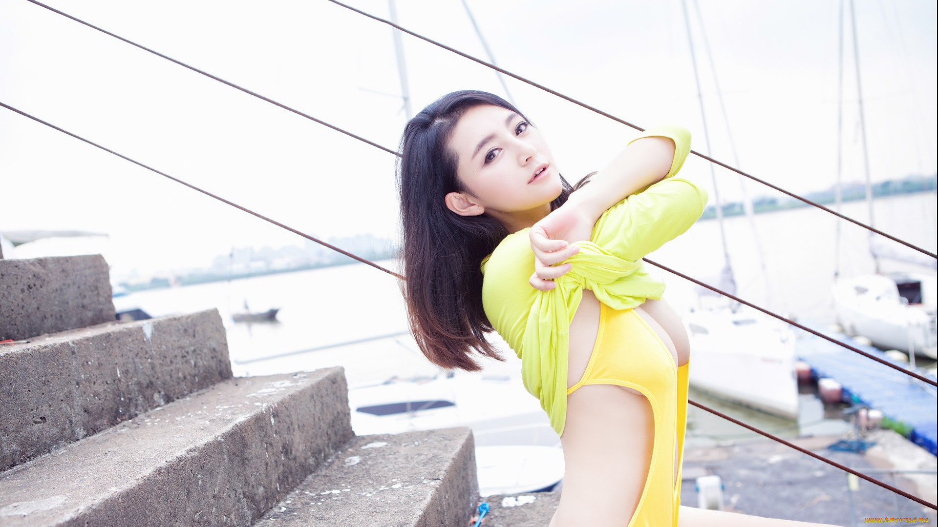 huang, jing, , gigi, девушки, huang, jing, модель, фон, взгляд, девушка, азиатка