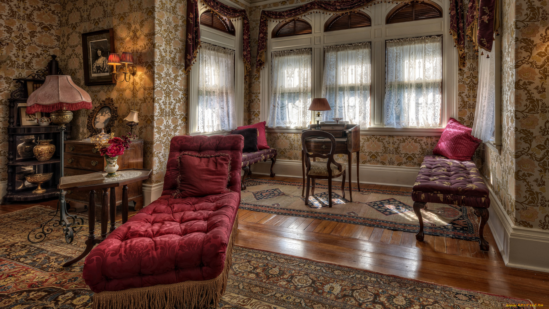 интерьер, гостиная, мебель, комната