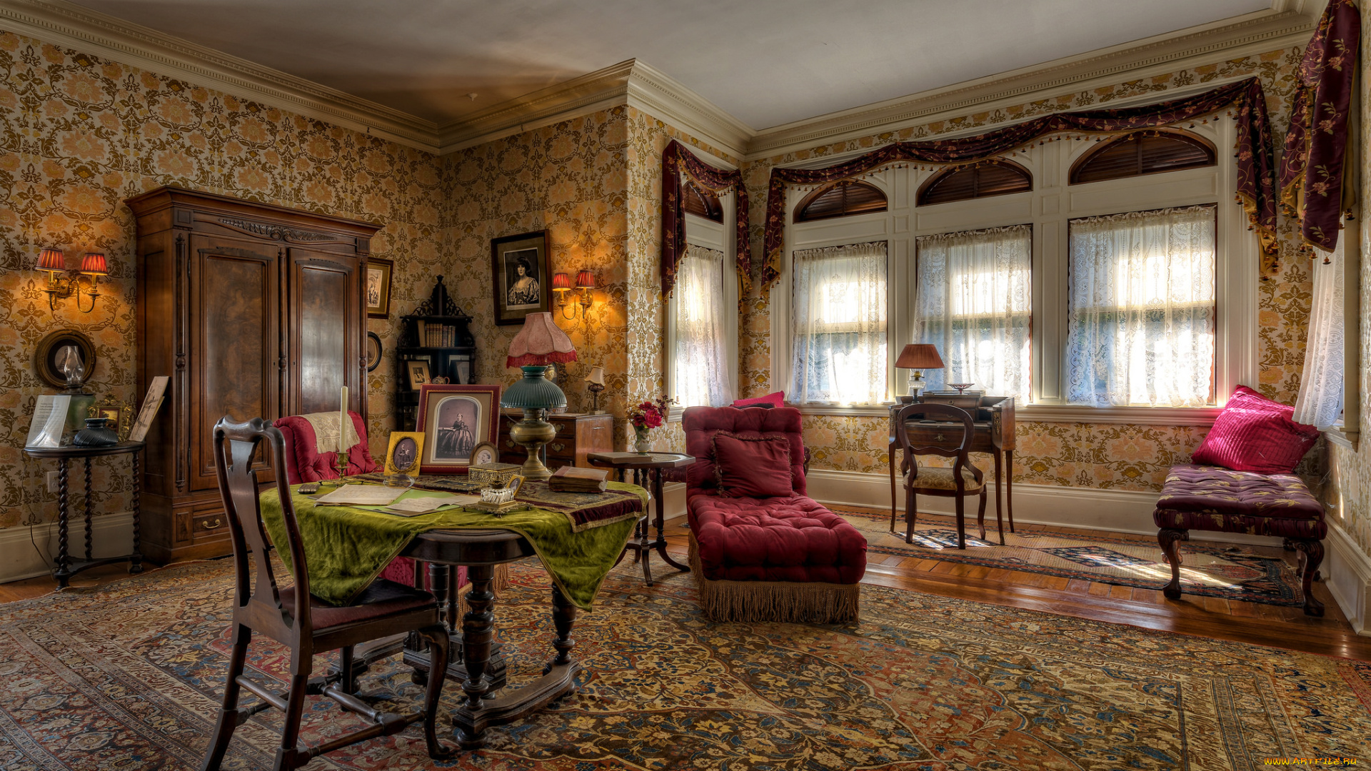 интерьер, гостиная, мебель, комната